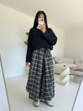 K209-GONNA TARTAN NAVY