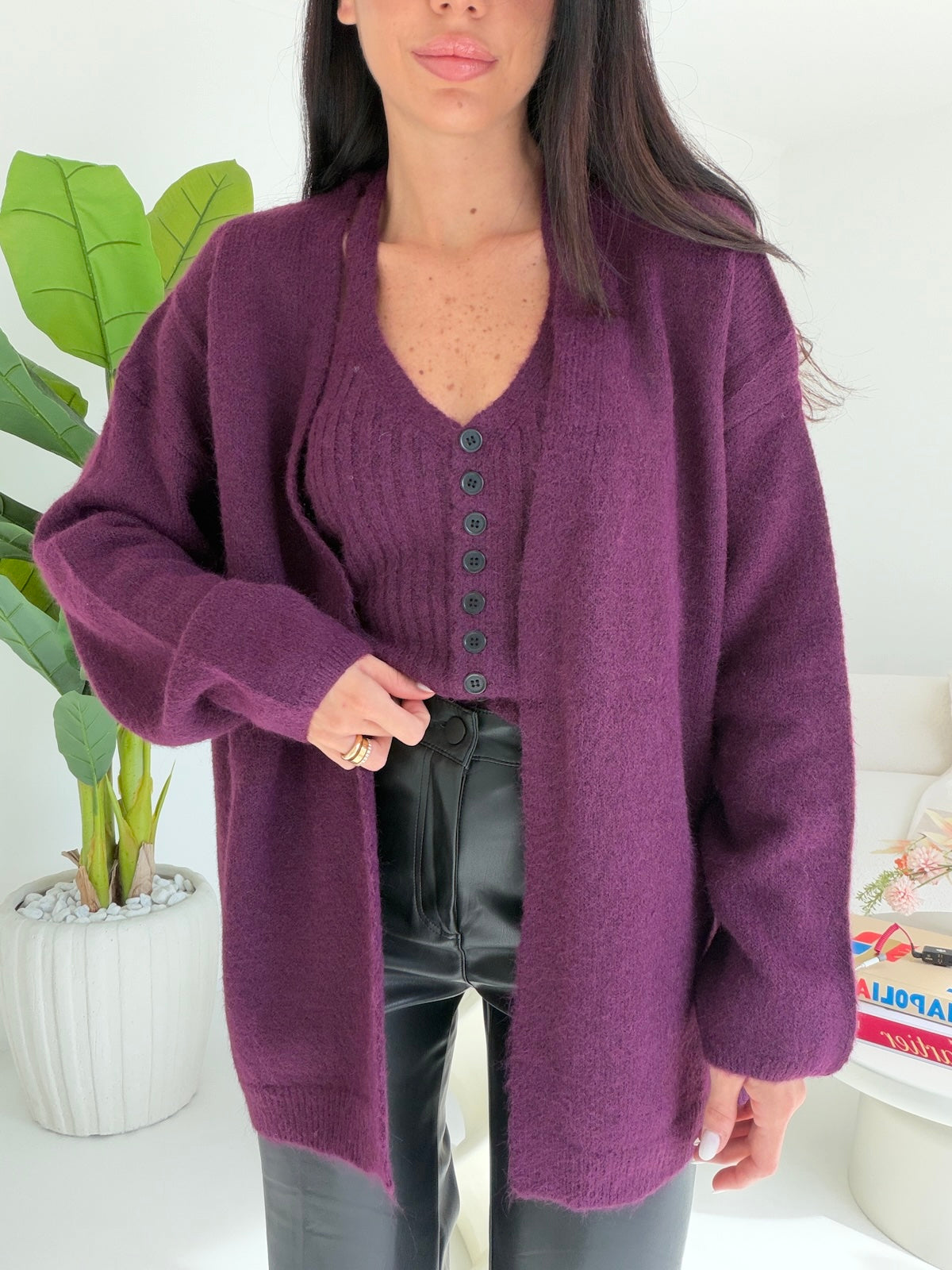 VMC9019-TWINSET FIORE WINE