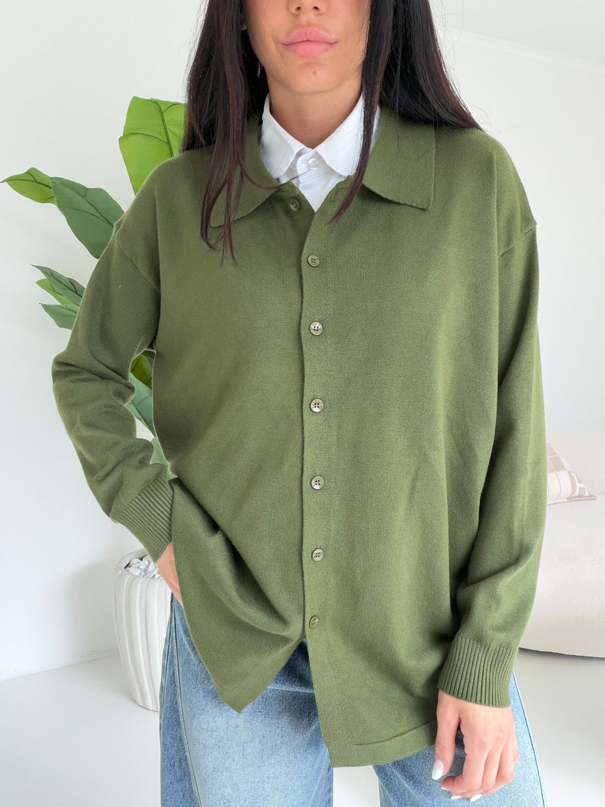 NF21407-POLO IRIS MILITARE