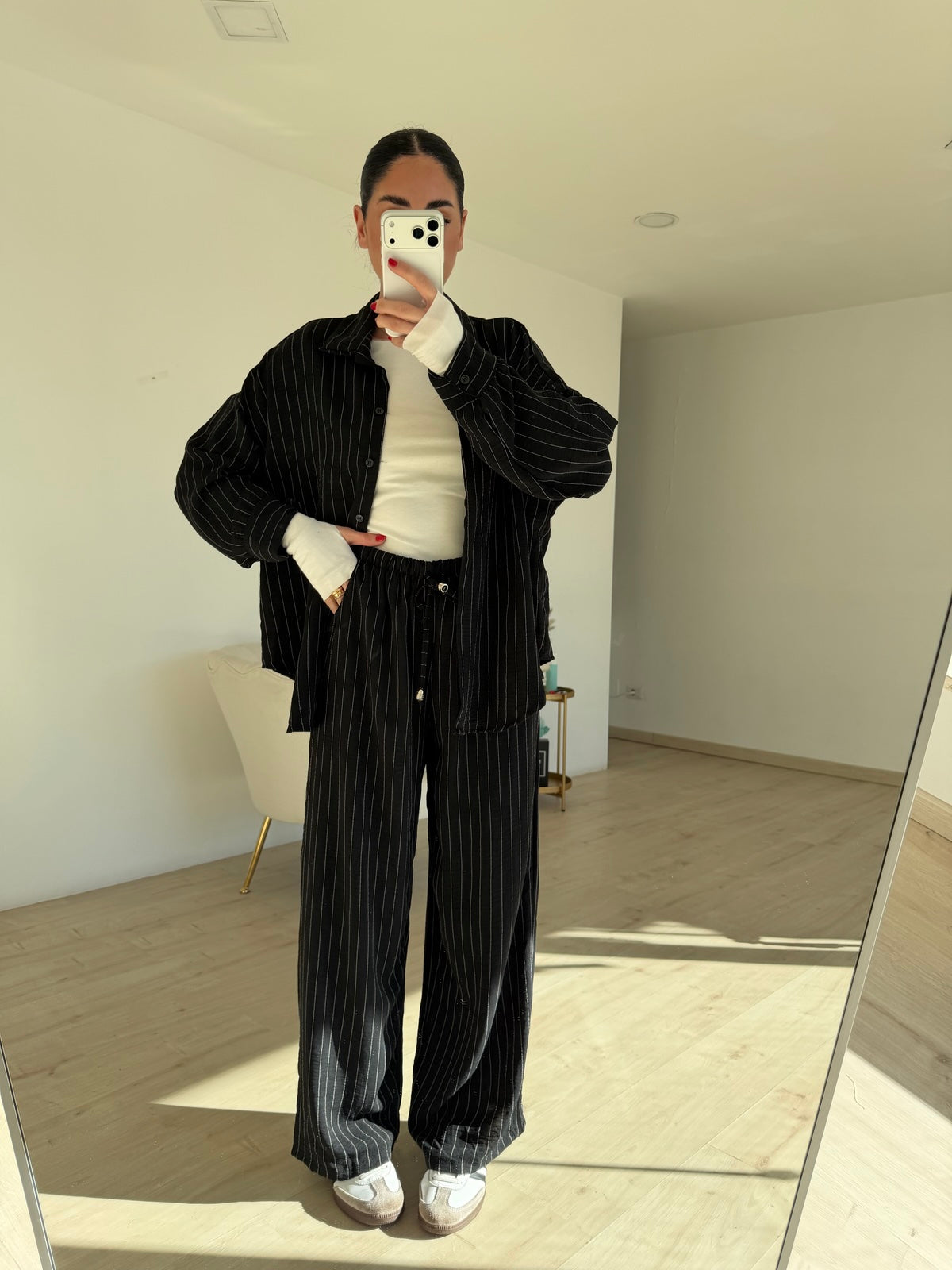COORDINATO CHALK NERO