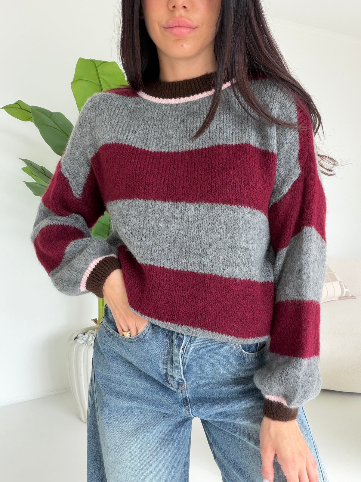 PULL HONEY GREY