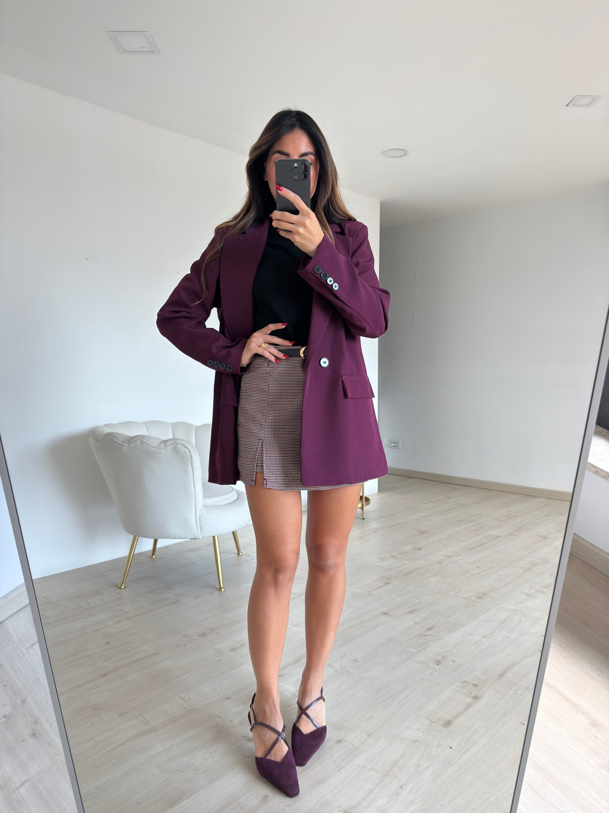 VIVIENNE-SLINGBACK BORDEAUX