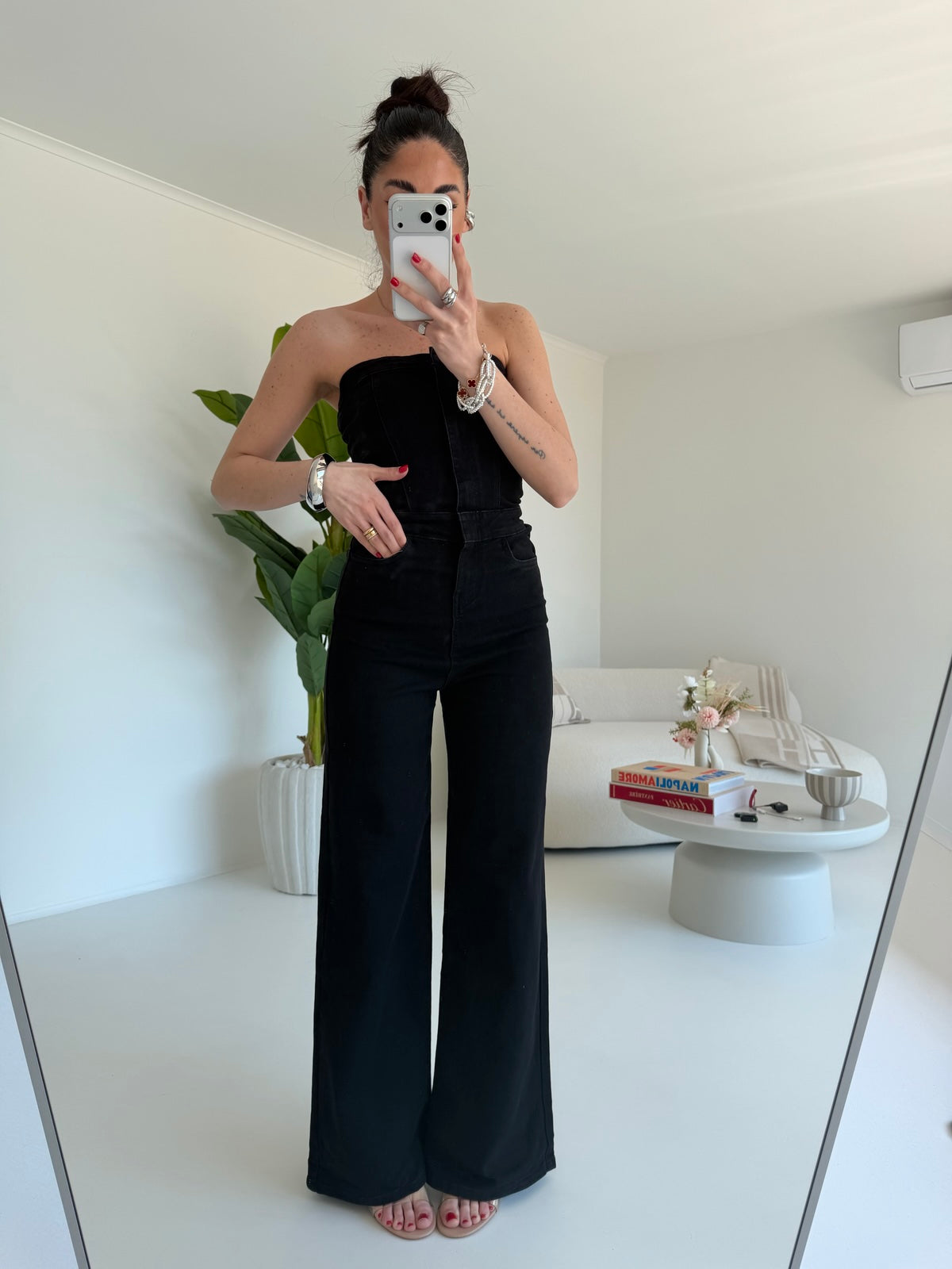 K694-JUMPSUIT DENIM BLACK