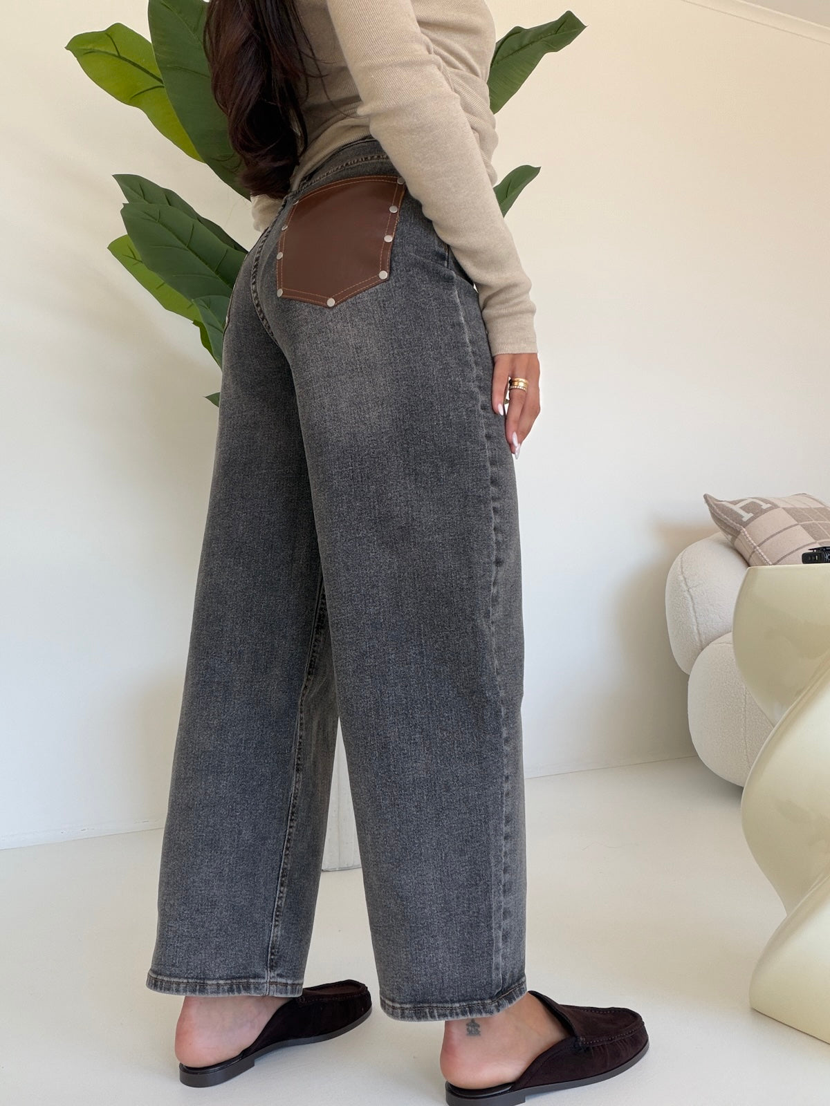 MI2655-1-JEANS POCKET GREY