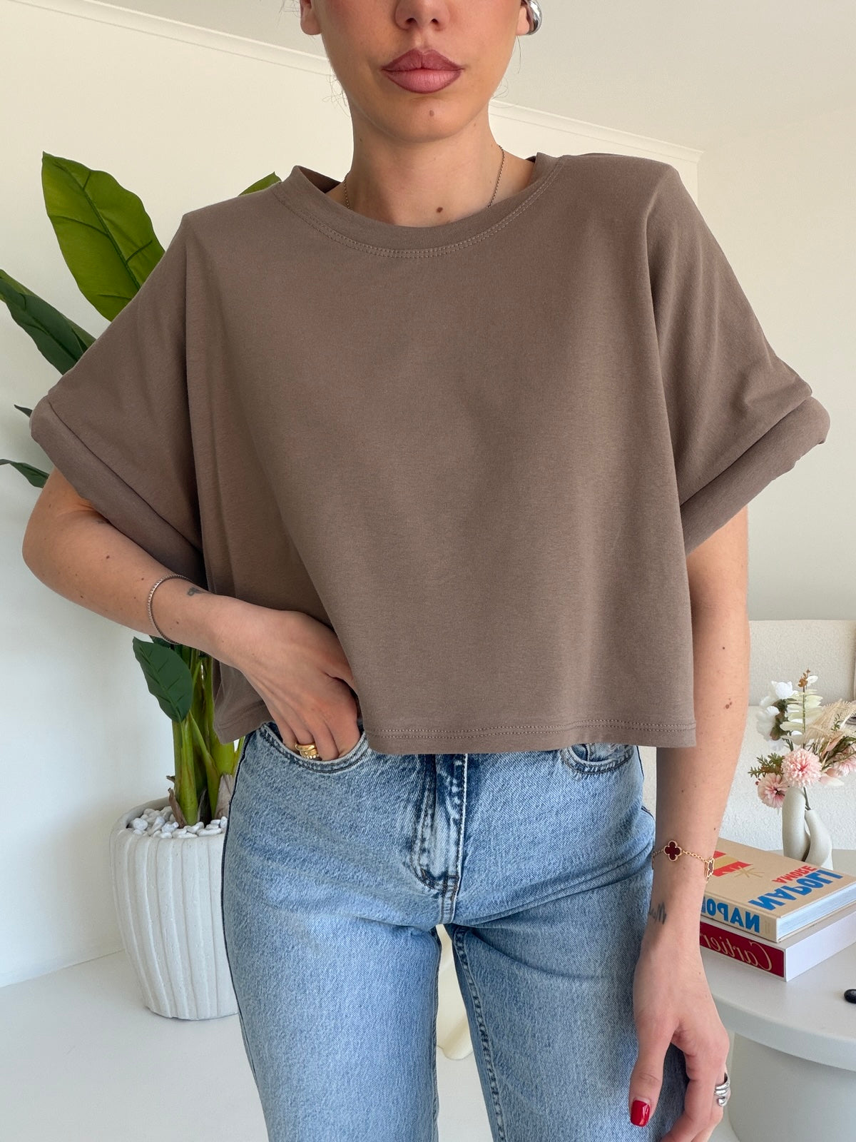 T-SHIRT PRIME TAUPE