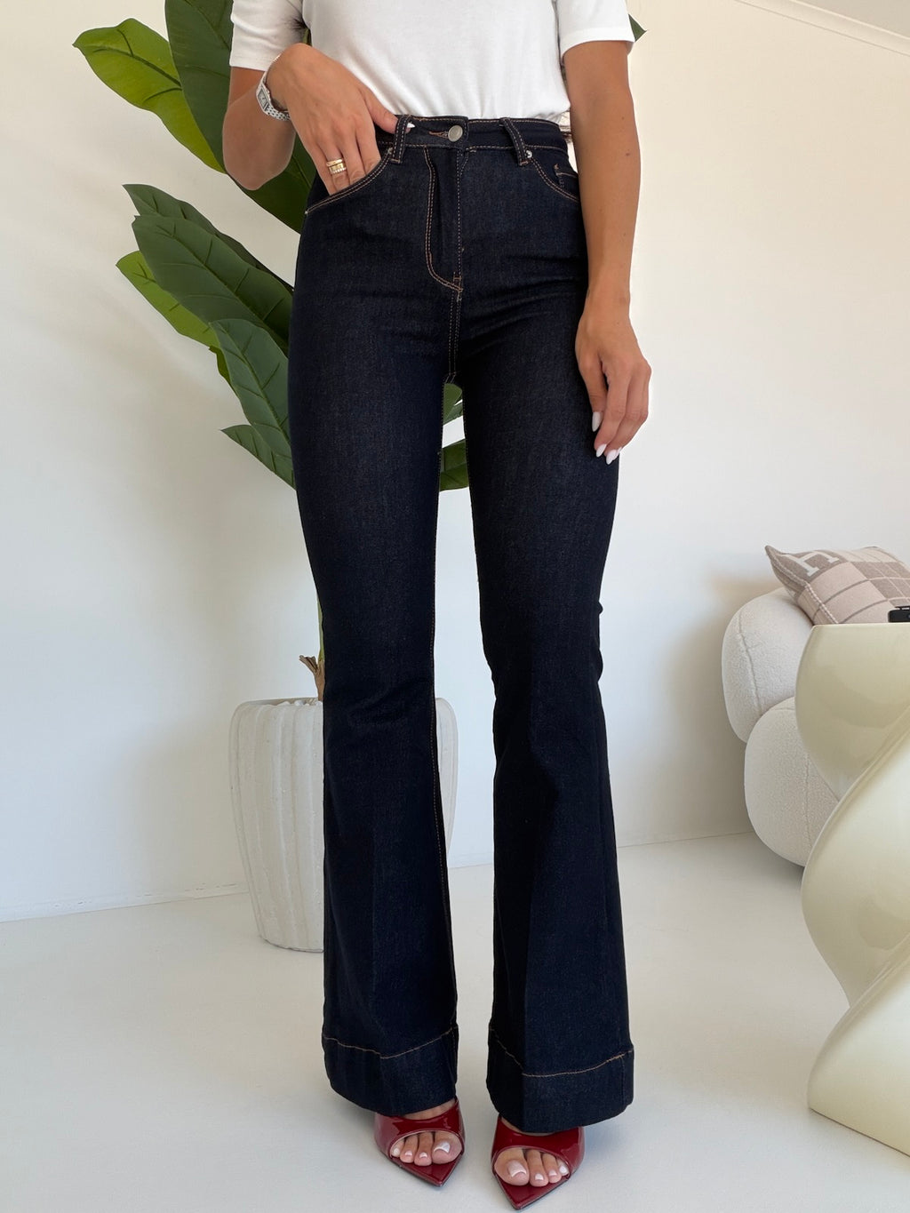 K715-JEANS A ZAMPA HELENA