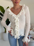 TC1952-1-MAGLIA  ROUCHES  MILK