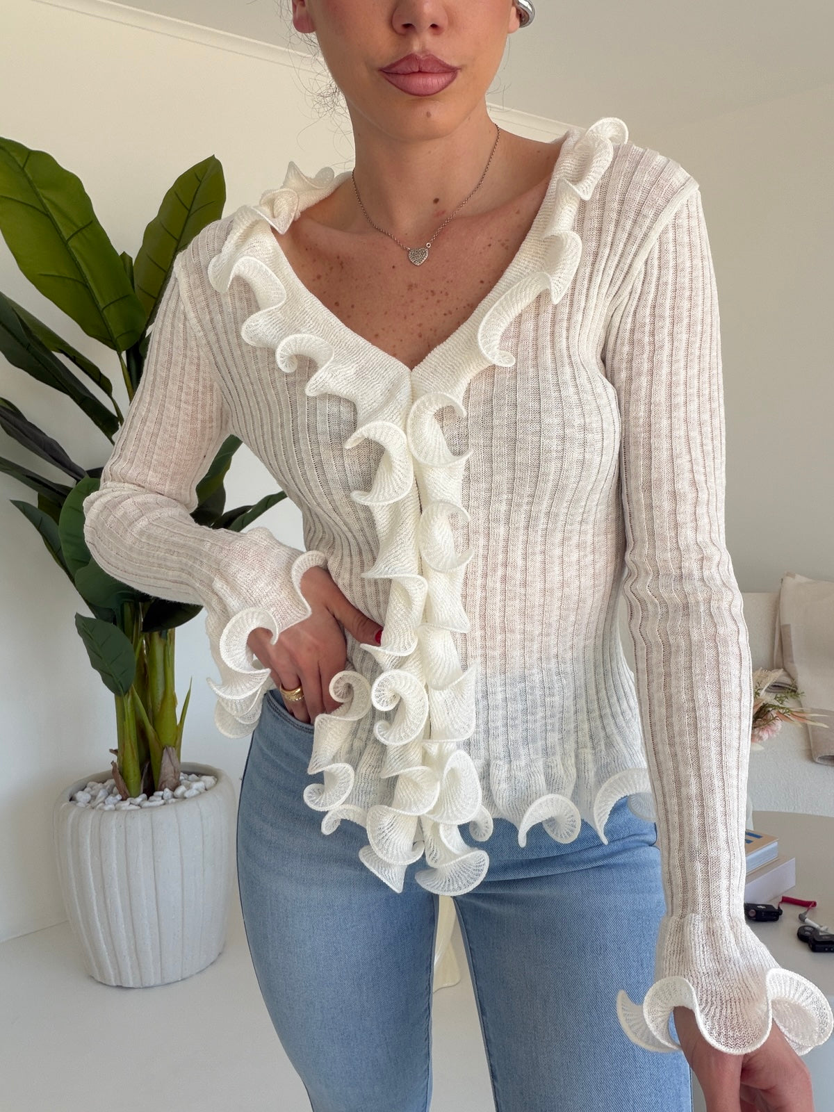 TC1952-1-MAGLIA  ROUCHES  MILK