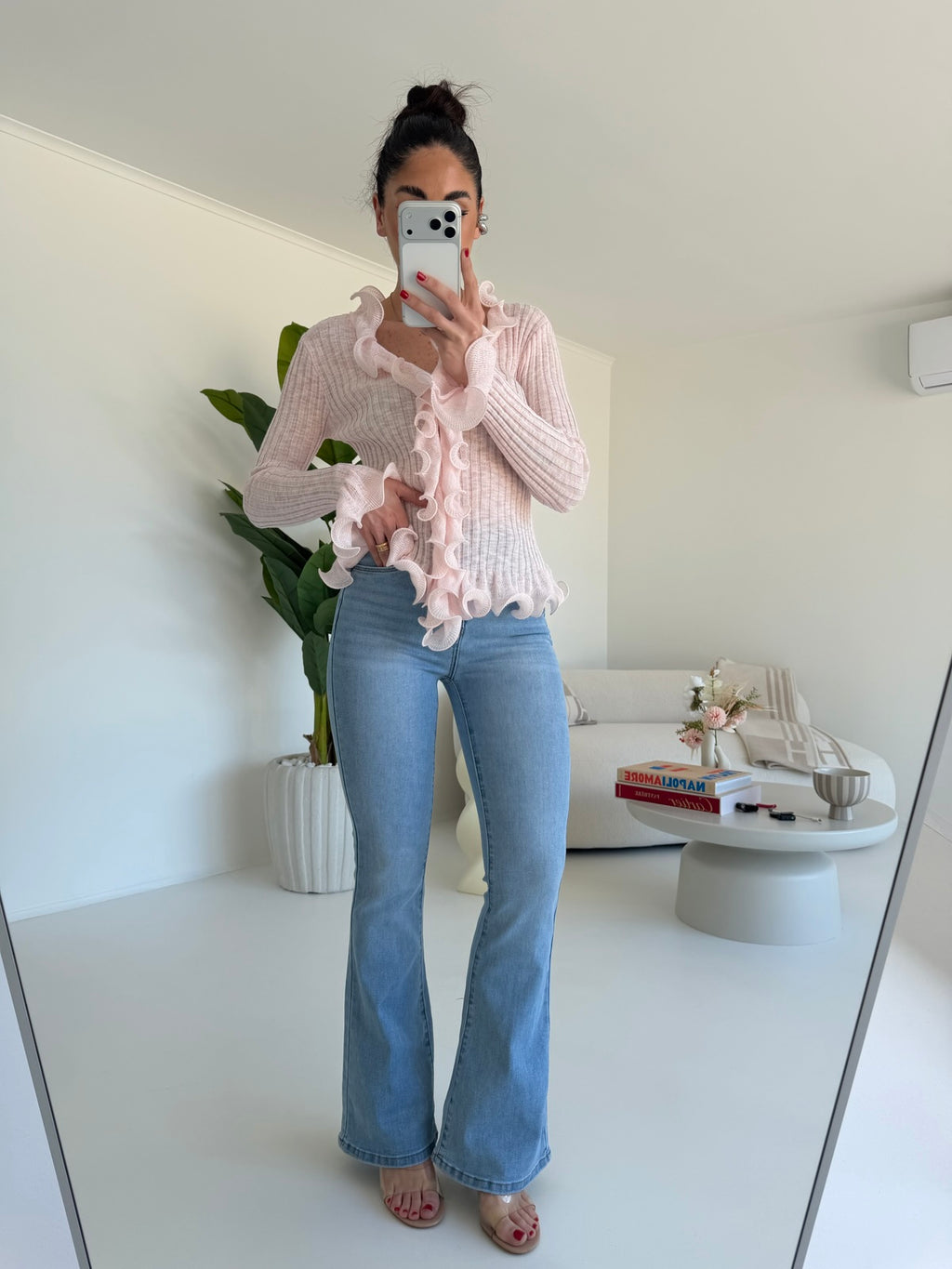 TC1952-1-MAGLIA ROUCHES PINK