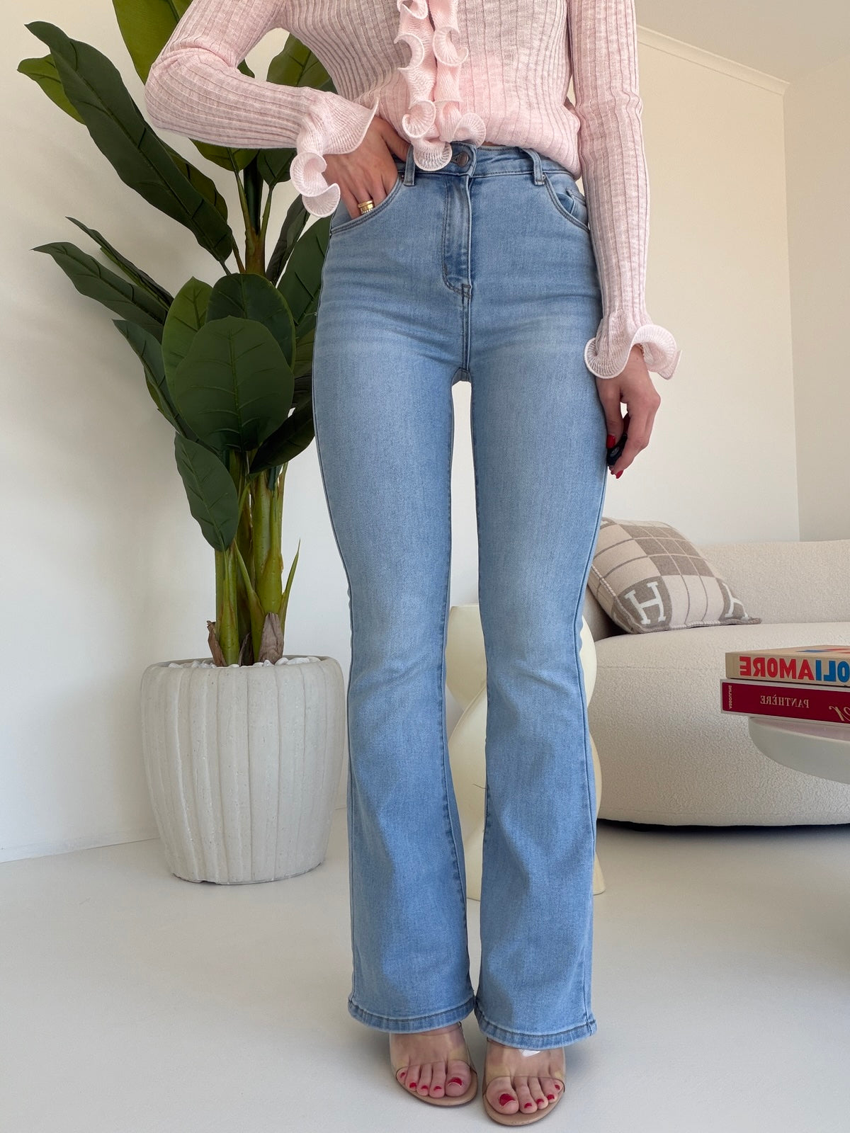 9466-JEANS A ZAMPA SERENA