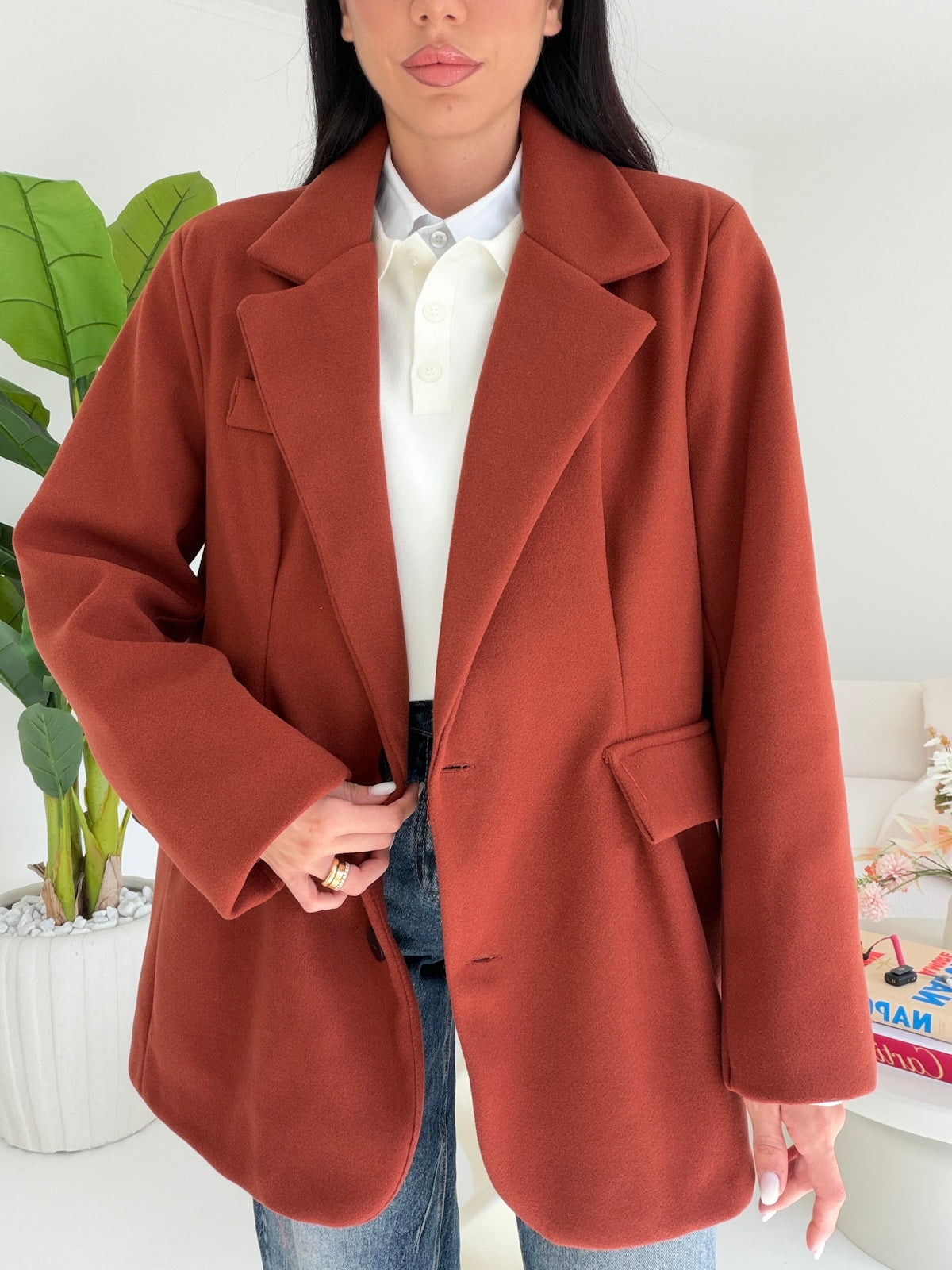 BLAZER ROND COCCIO