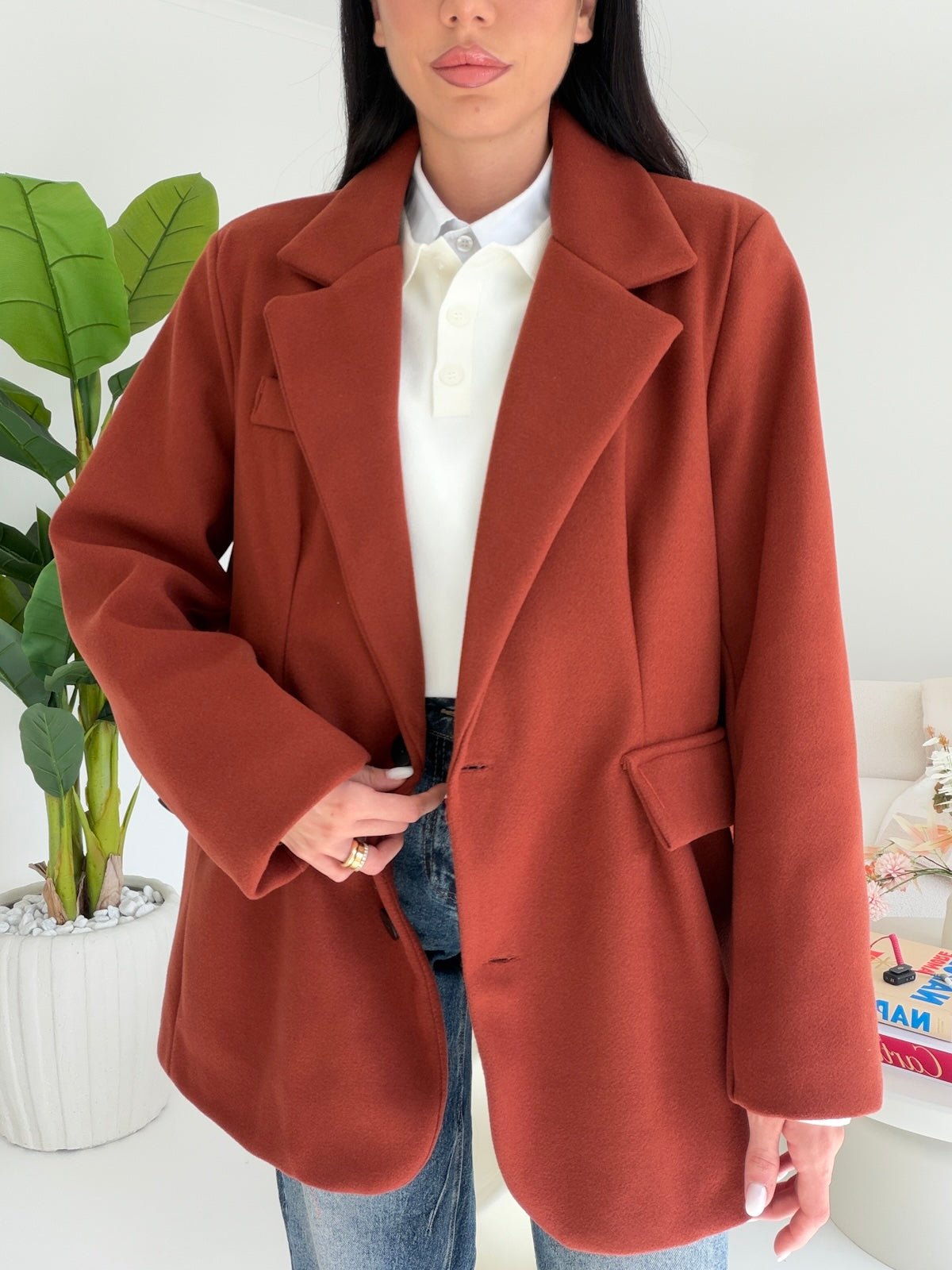 BLAZER ROND COCCIO