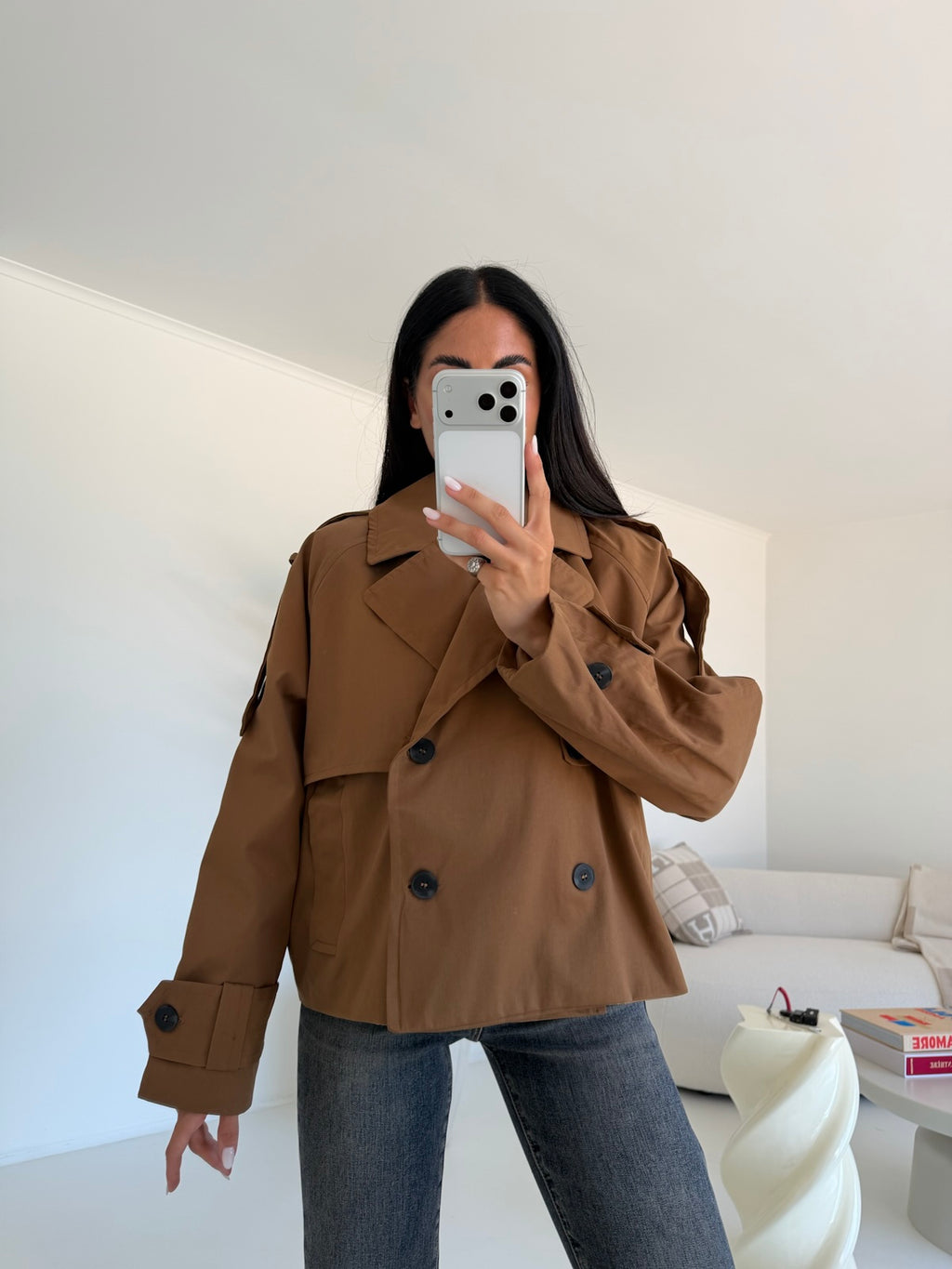 MINI TRENCH ISA-BISCOTTO