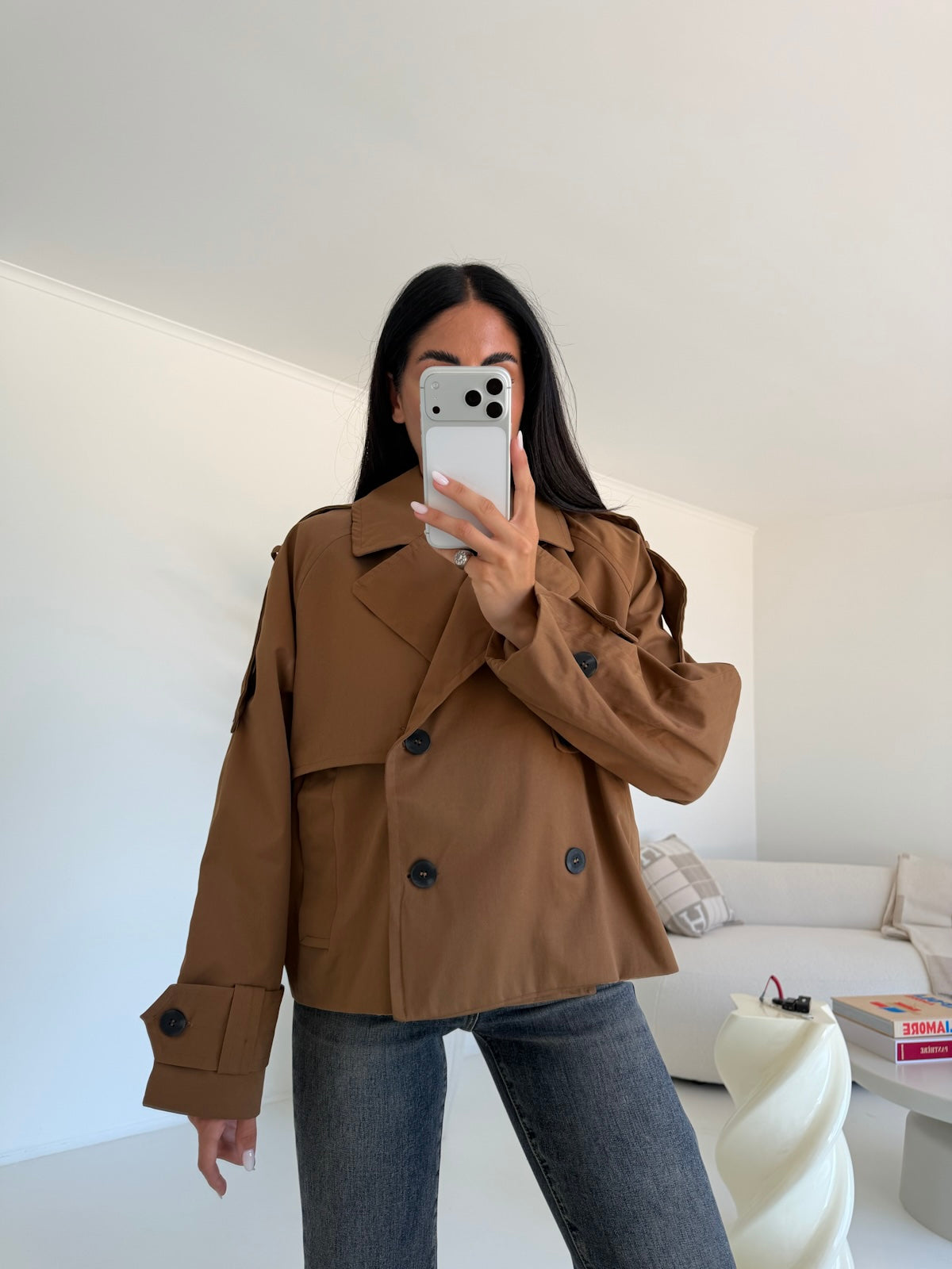 MINI TRENCH ISA-BISCOTTO