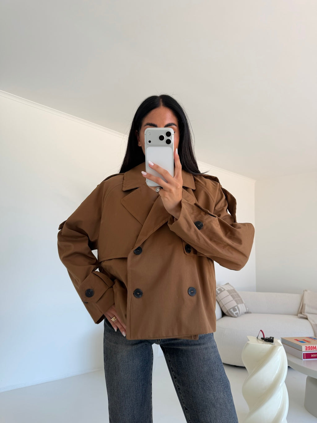 MINI TRENCH ISA-BISCOTTO