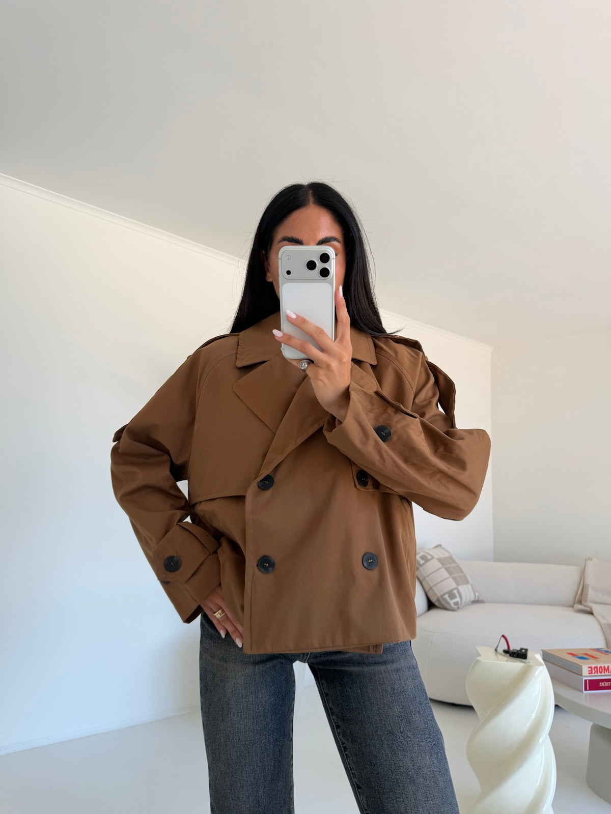 MINI TRENCH ISA-BISCOTTO