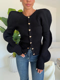 TC2053-CARDIGAN LOVELY NERO