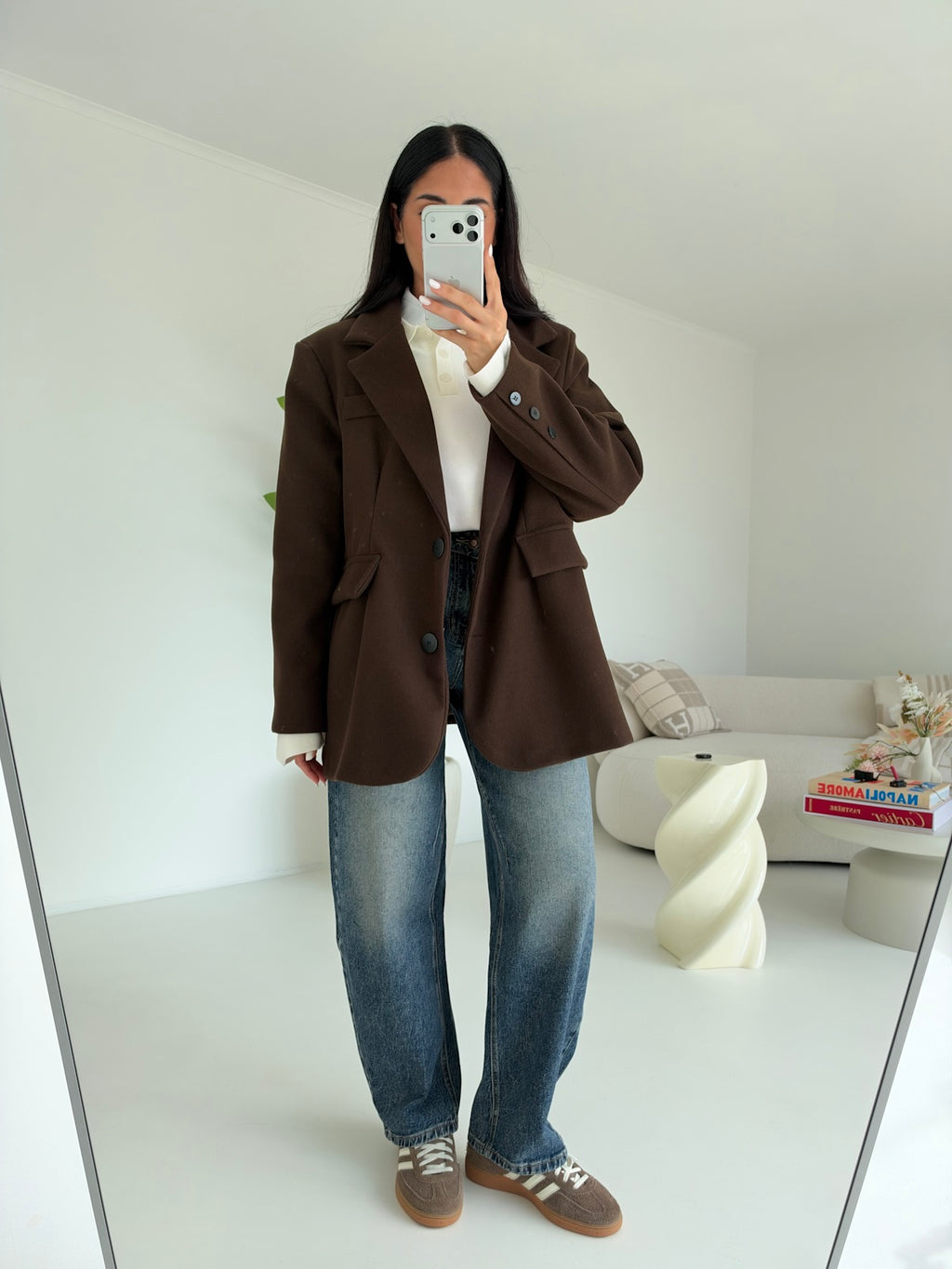 N2798-JEANS BARELL LADY