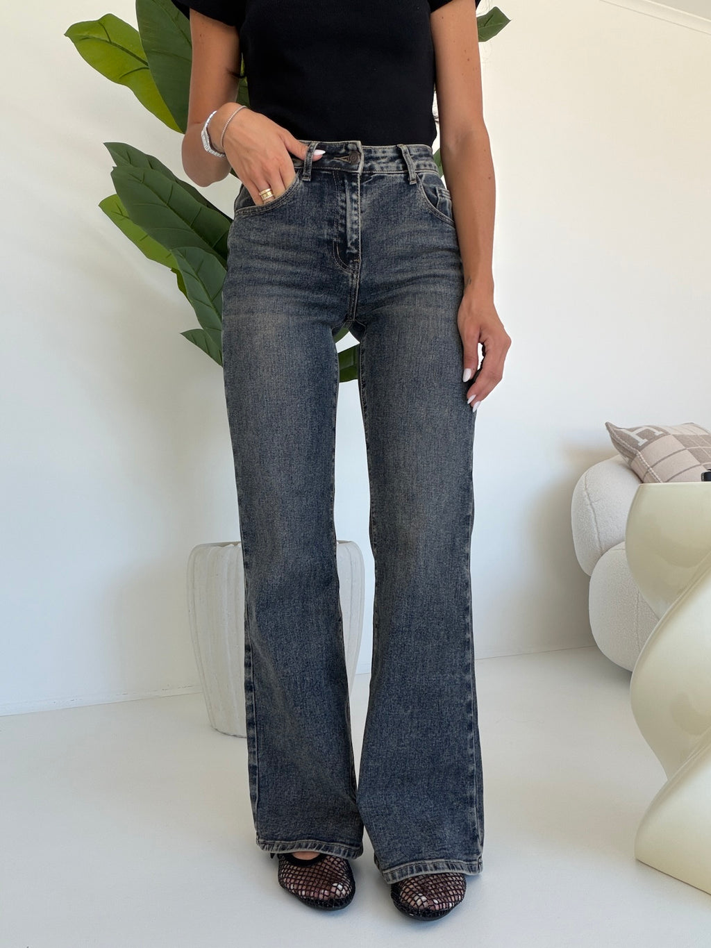 T8019-JEANS ZAMPETTA DENIM
