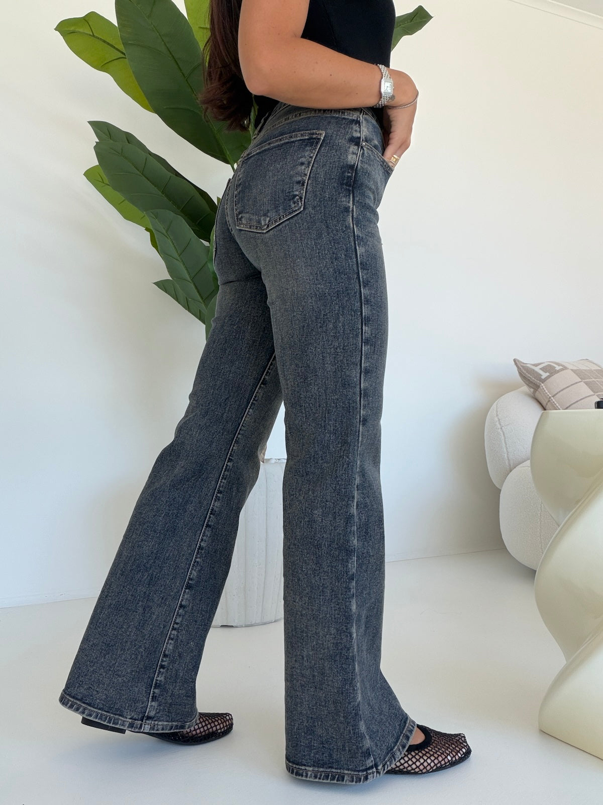 T8019-JEANS ZAMPETTA DENIM