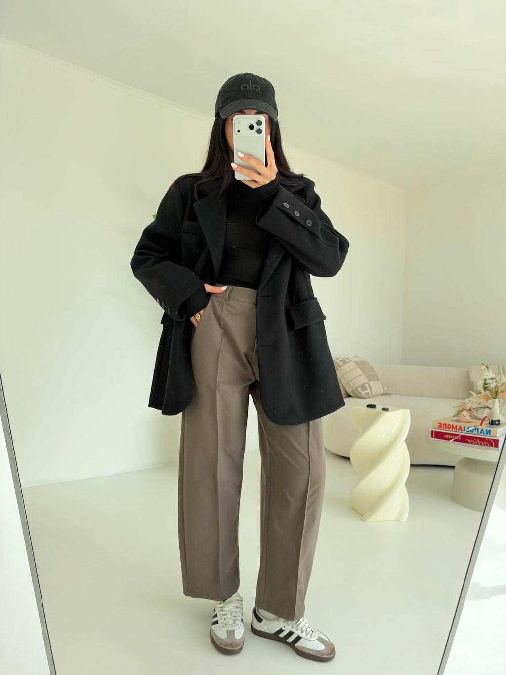BLAZER ROND NERO