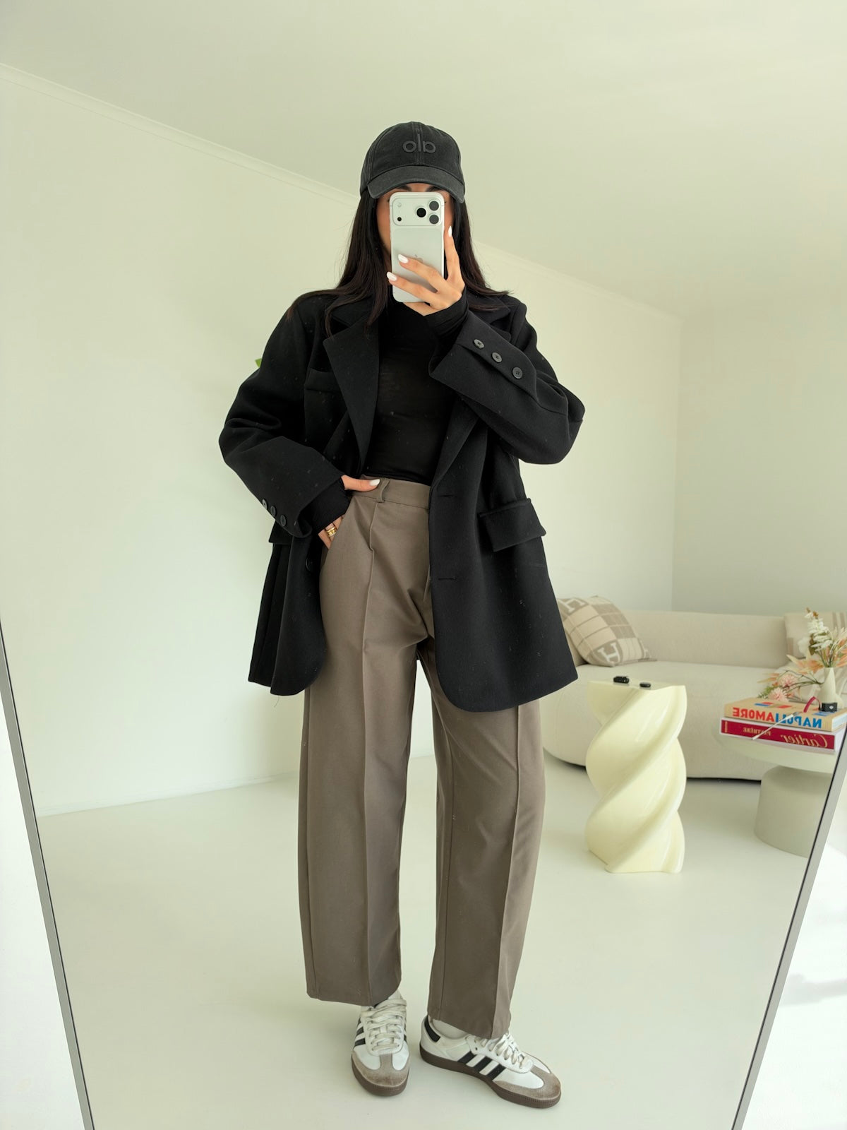 BLAZER ROND NERO
