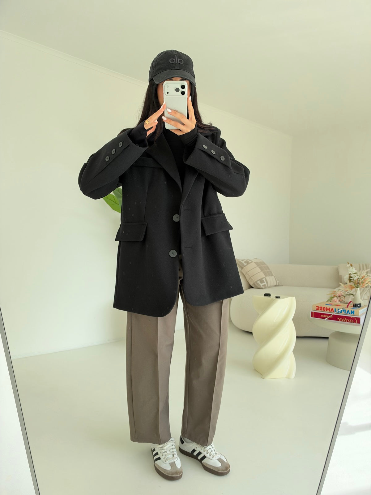 PANTALONE SLOUCHY TAUPE