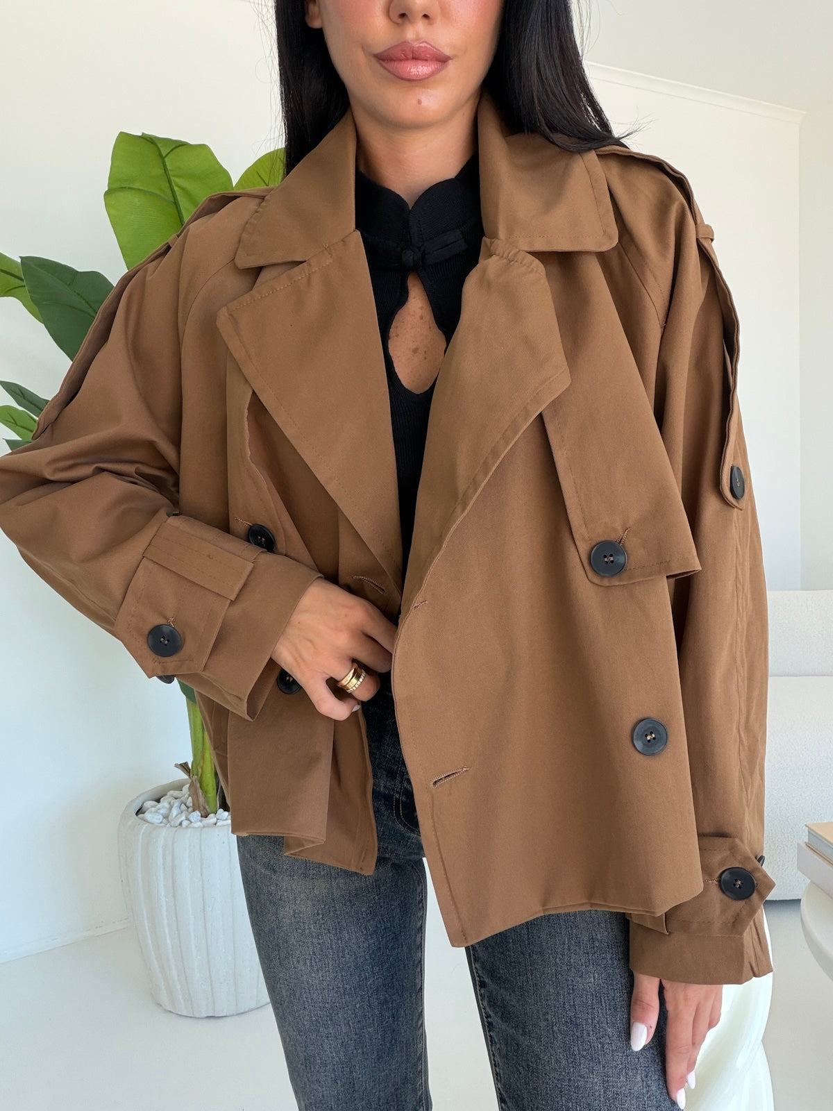 MINI TRENCH ISA-BISCOTTO
