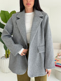 BLAZER ROND GREY