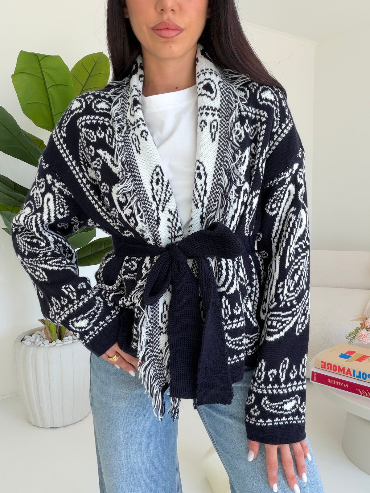CARDIGAN WINTER NAVY