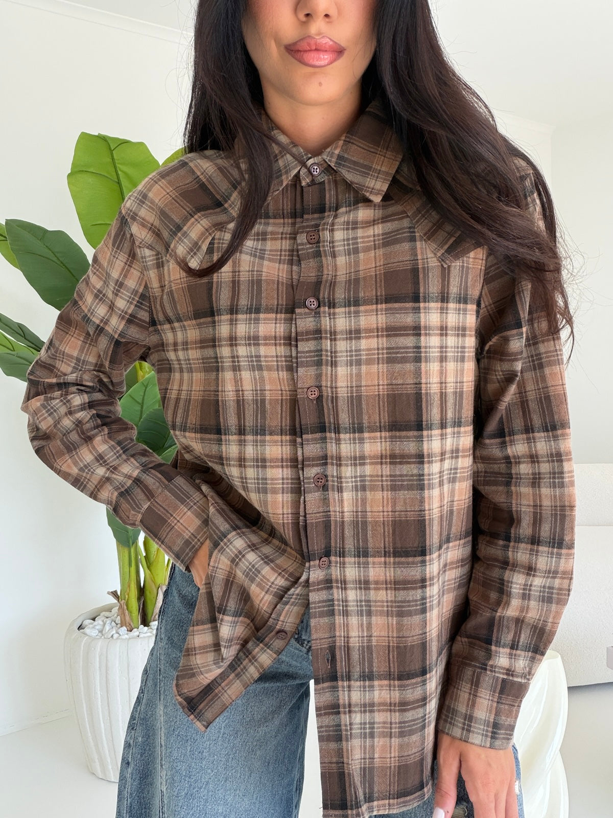 5838-CAMICIA OREGON TAUPE