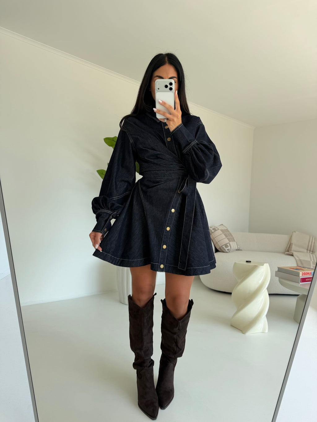 B-375-ABITO IN DENIM VEGAS