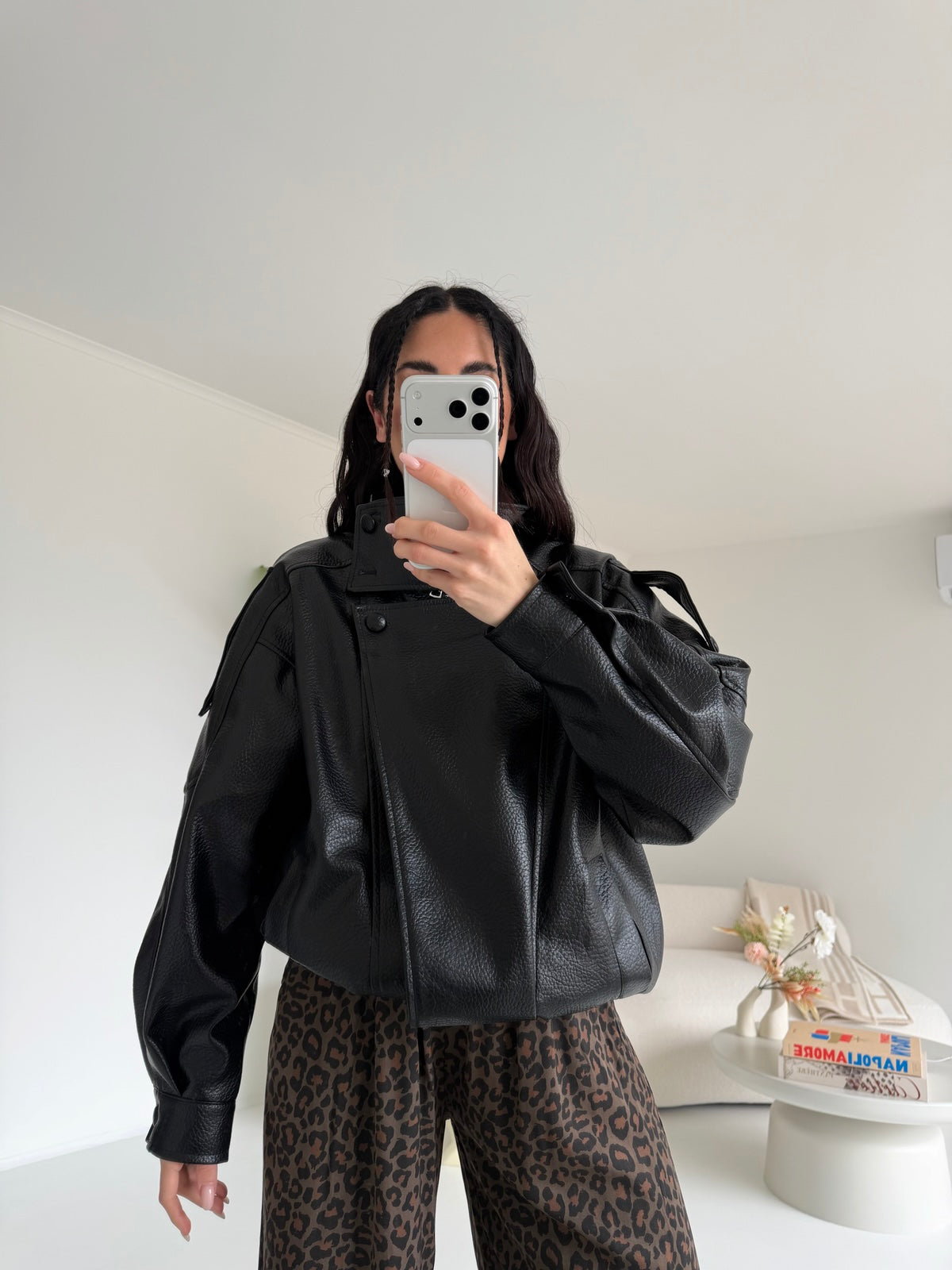 8822-BIKER TREND NERO