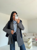 BLAZER DOPPIO BOTTONE GREY