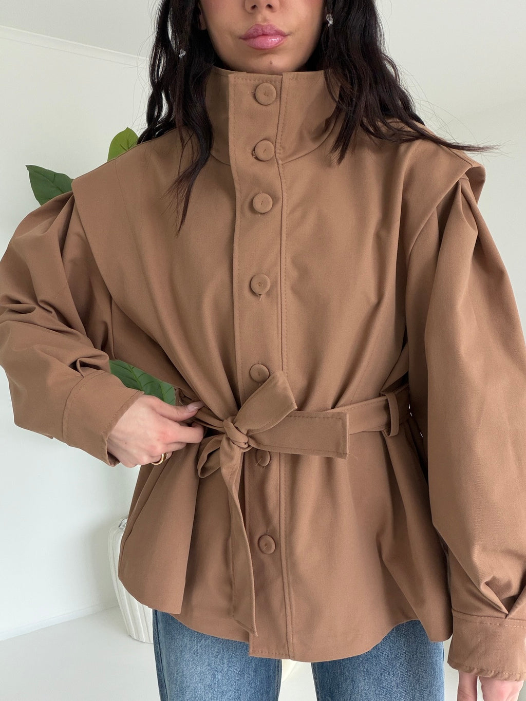 6908- TRENCH ERIKA BISCOTTO