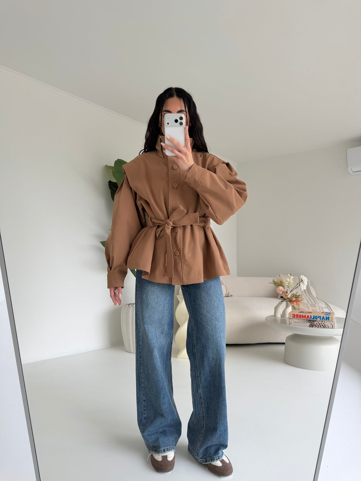 6908- TRENCH ERIKA BISCOTTO