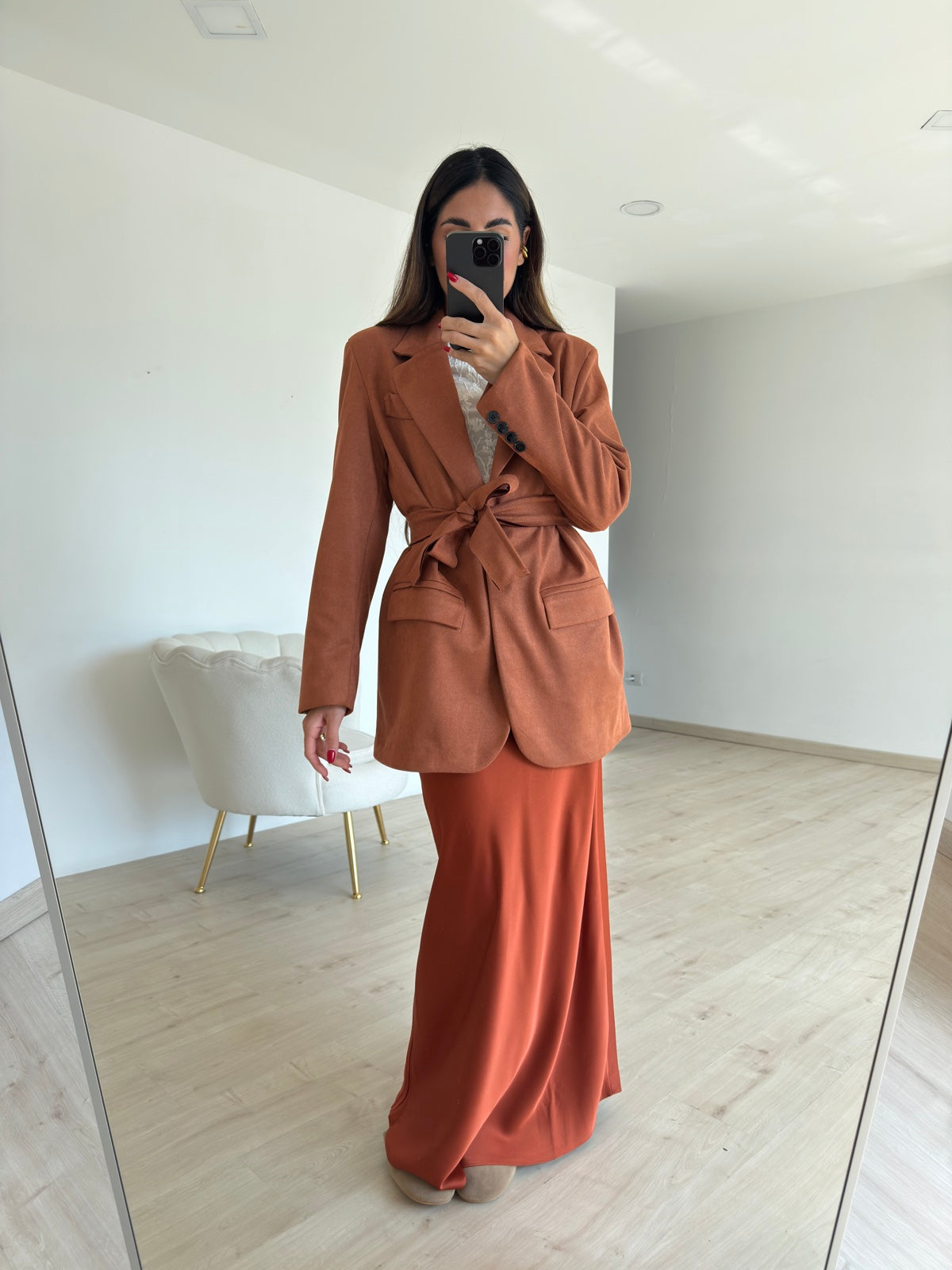 23960JJ-GONNA SATIN COCCIO