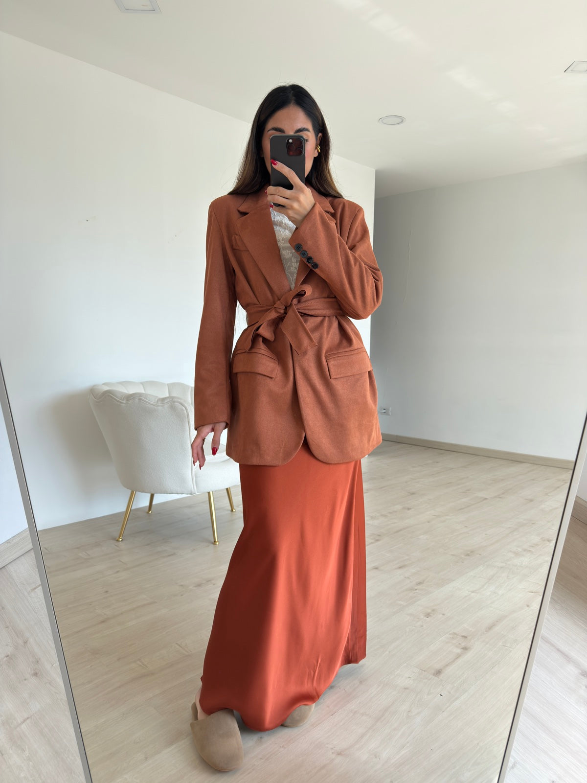 23960JJ-GONNA SATIN COCCIO