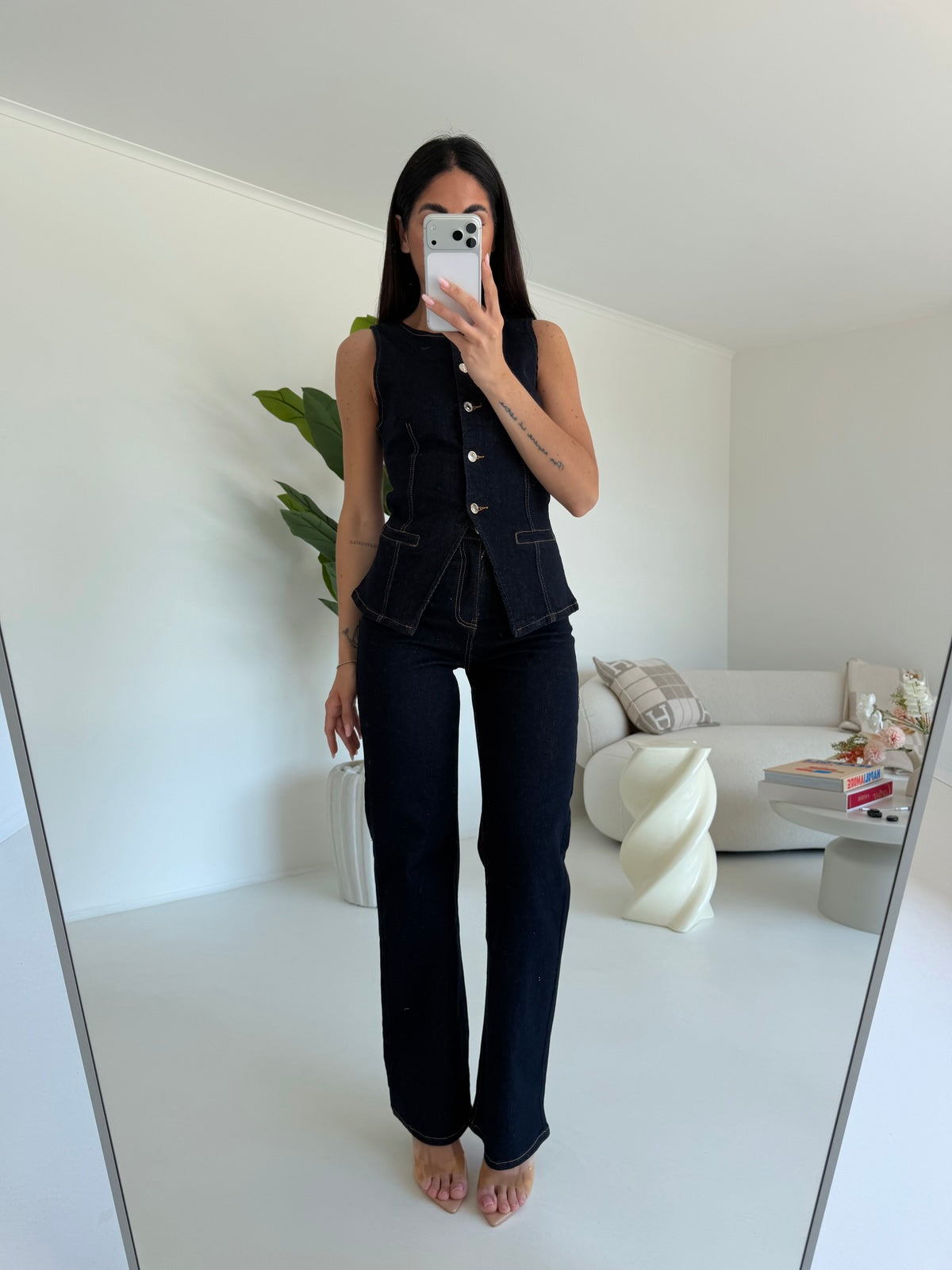 K808-JEANS PALAZZO STEFANY