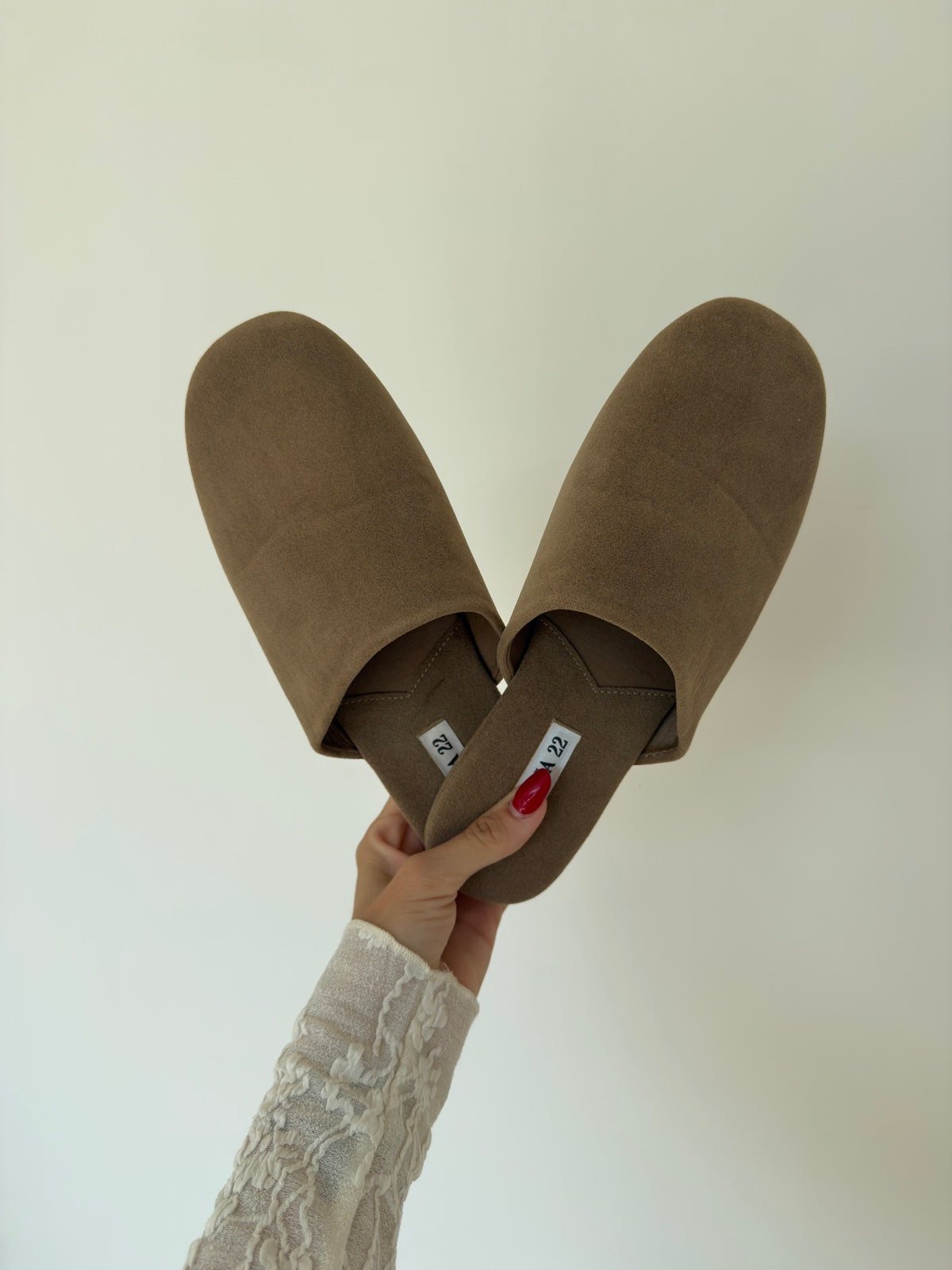 PATRIZIA-MULES TAUPE