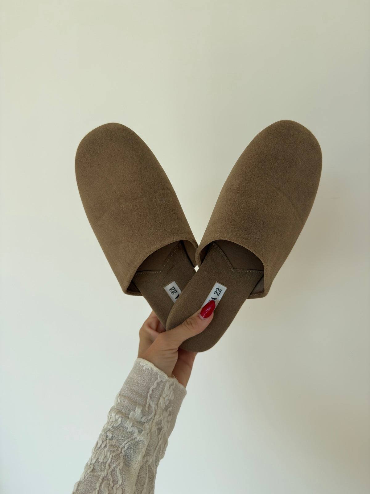 PATRIZIA-MULES TAUPE