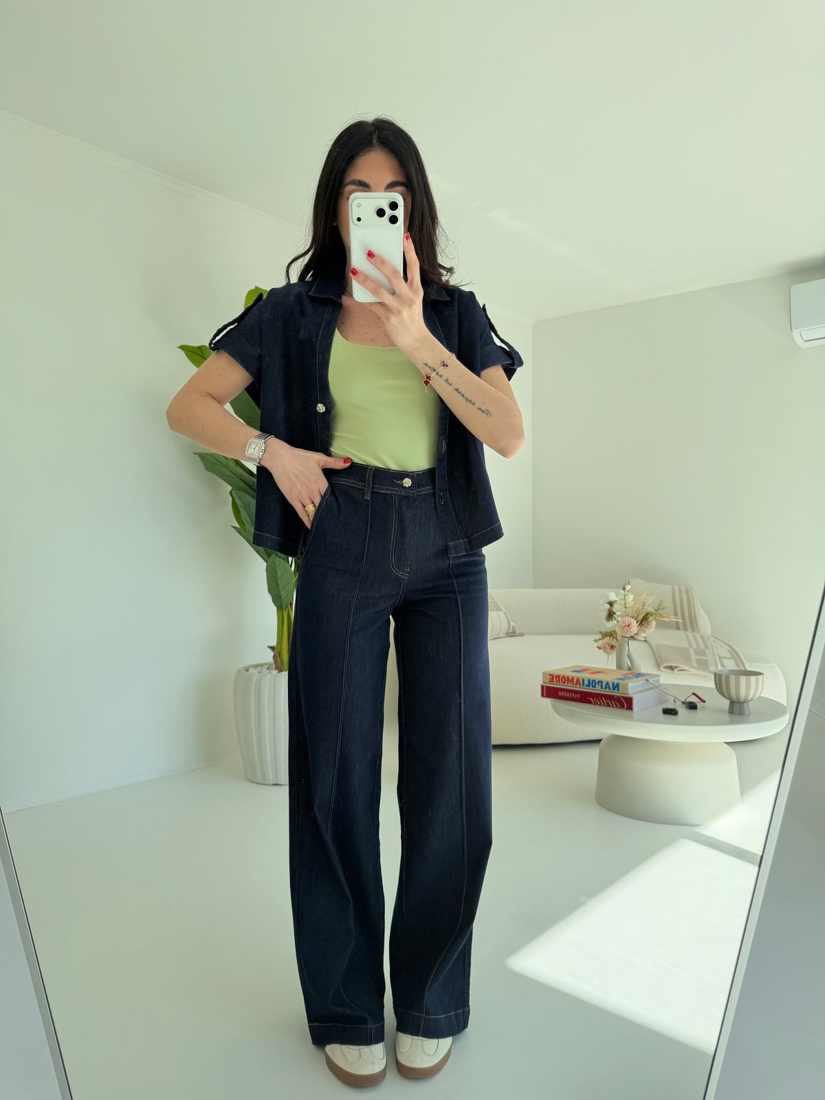 K902-COORDINATO MIAMI BLU DENIM