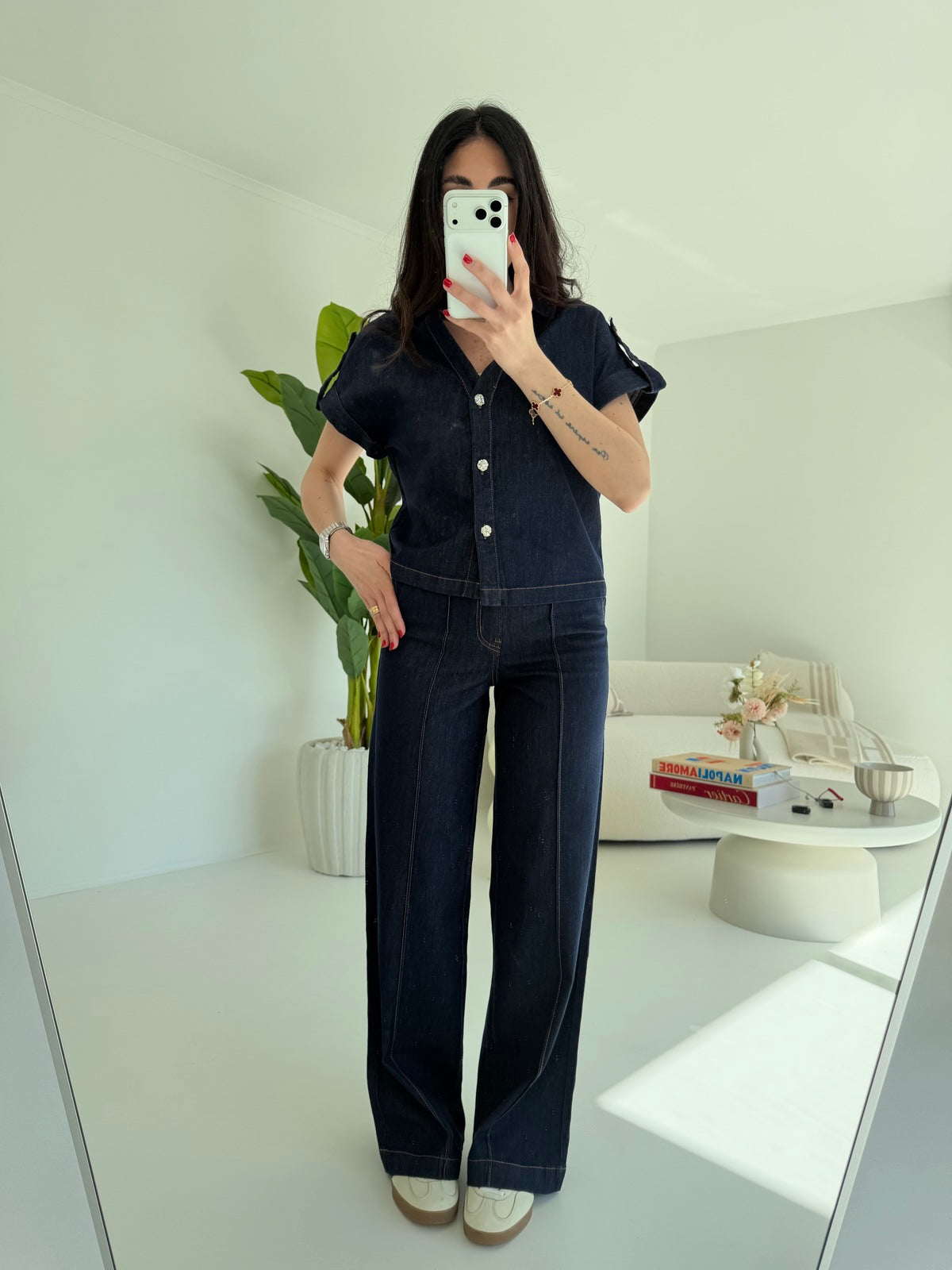 K902-COORDINATO MIAMI BLU DENIM