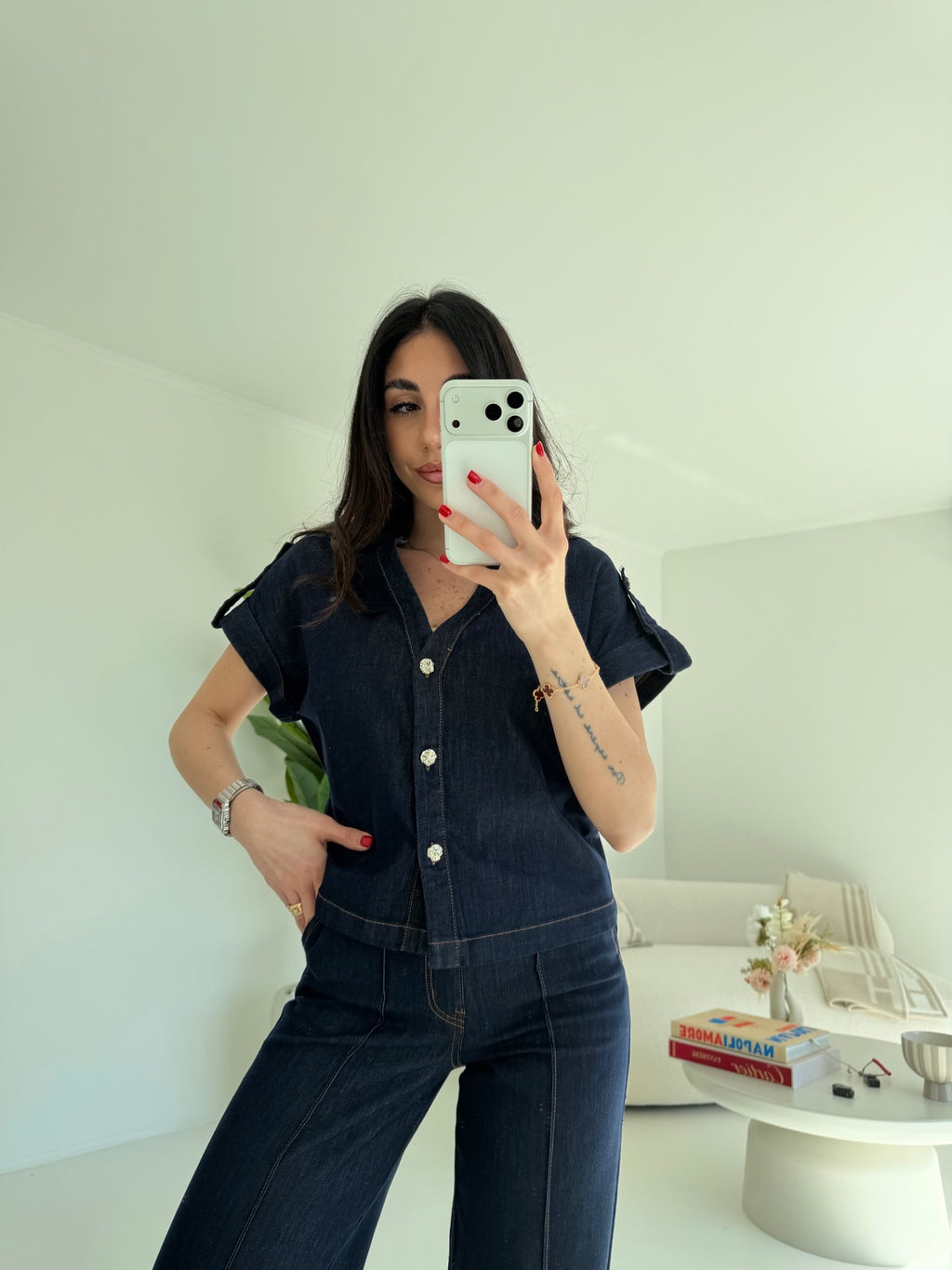 K902-COORDINATO MIAMI BLU DENIM