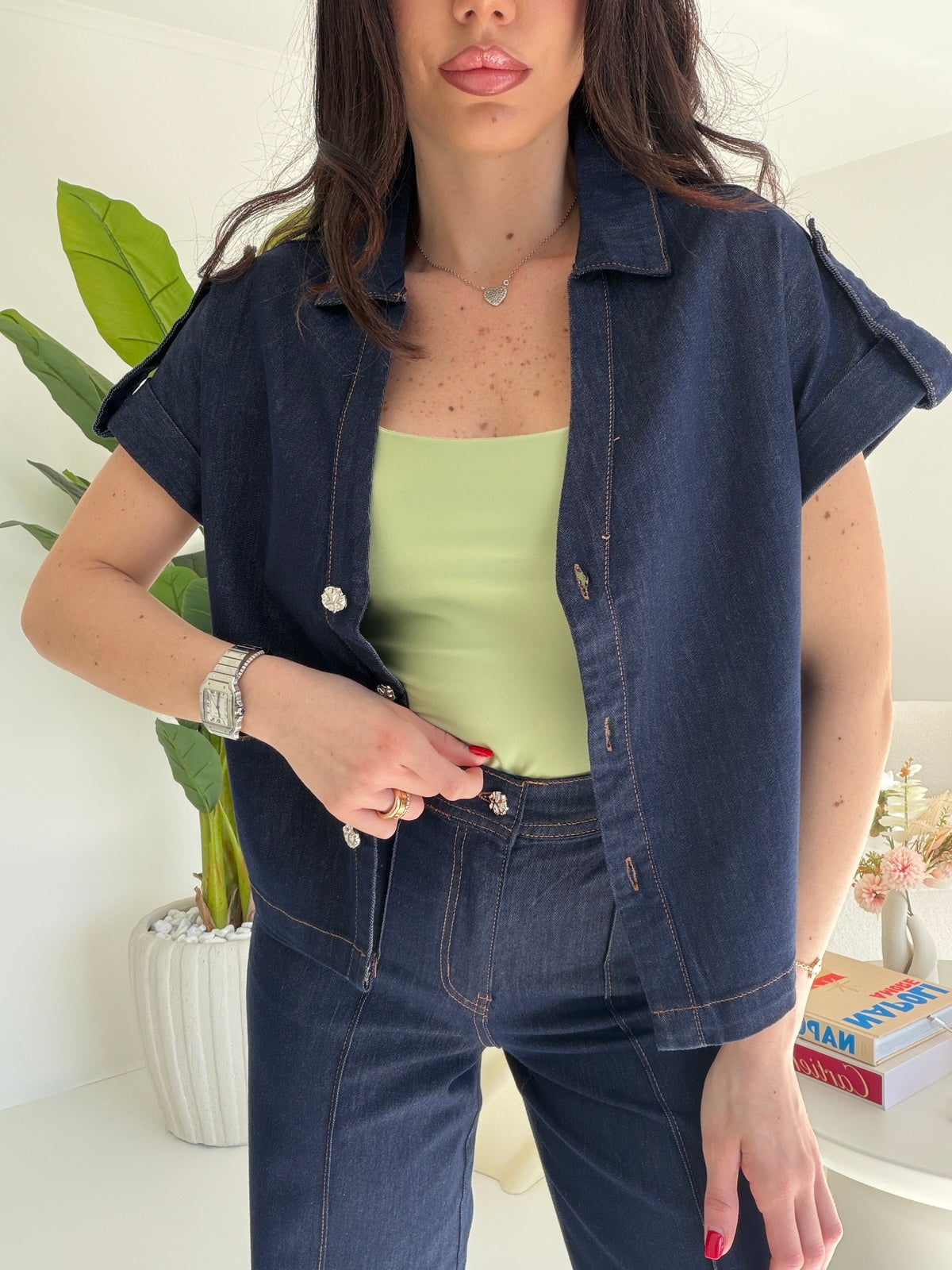 K902-COORDINATO MIAMI BLU DENIM