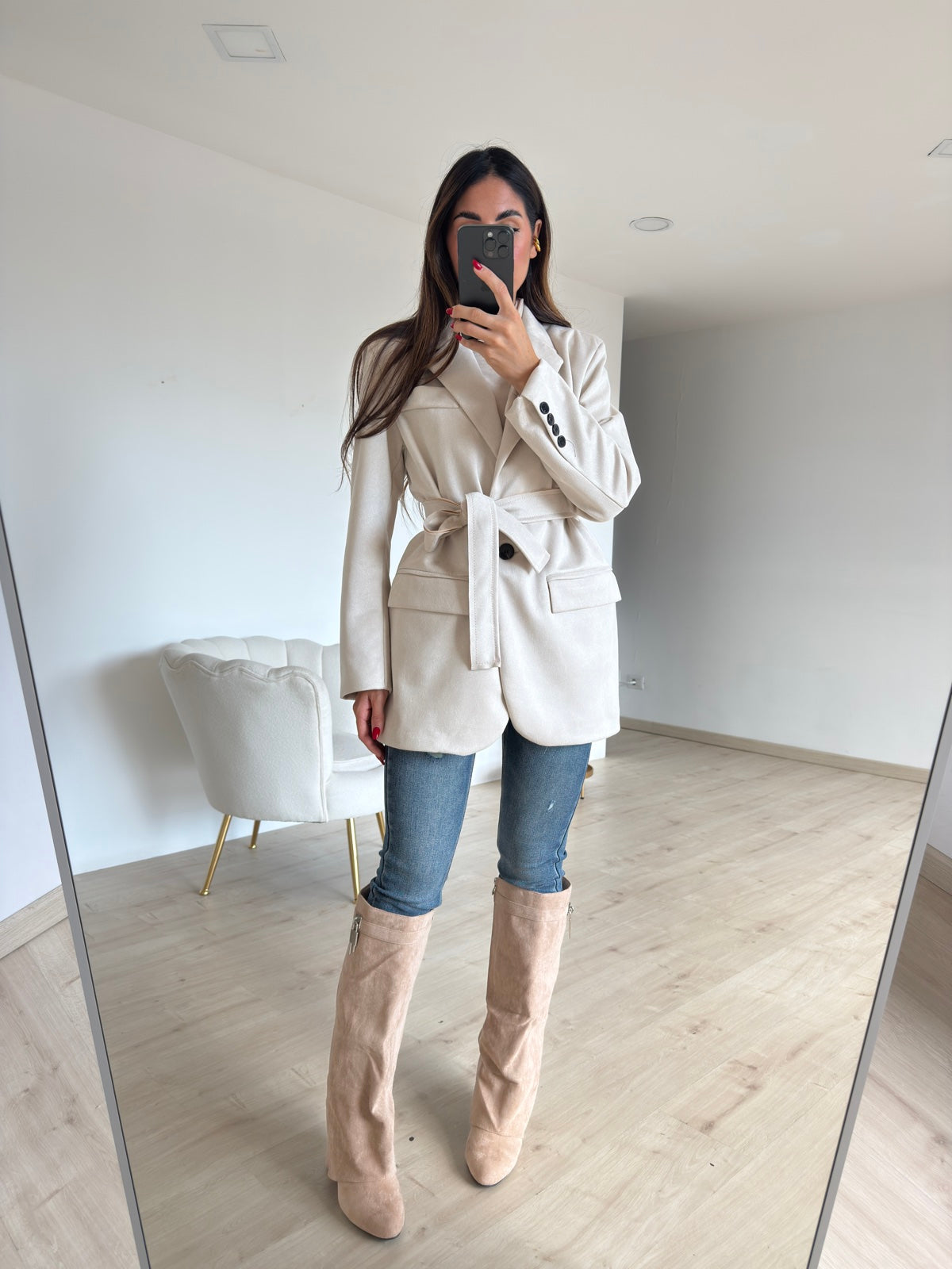035-MONICA STIVALE CON RISVOLTO IN SUEDE BURRO