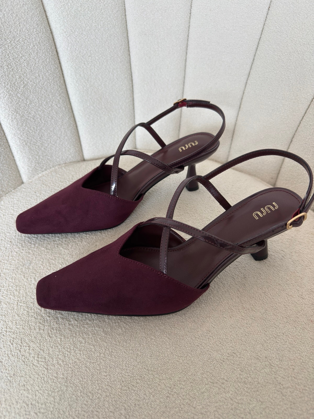 VIVIENNE-SLINGBACK BORDEAUX