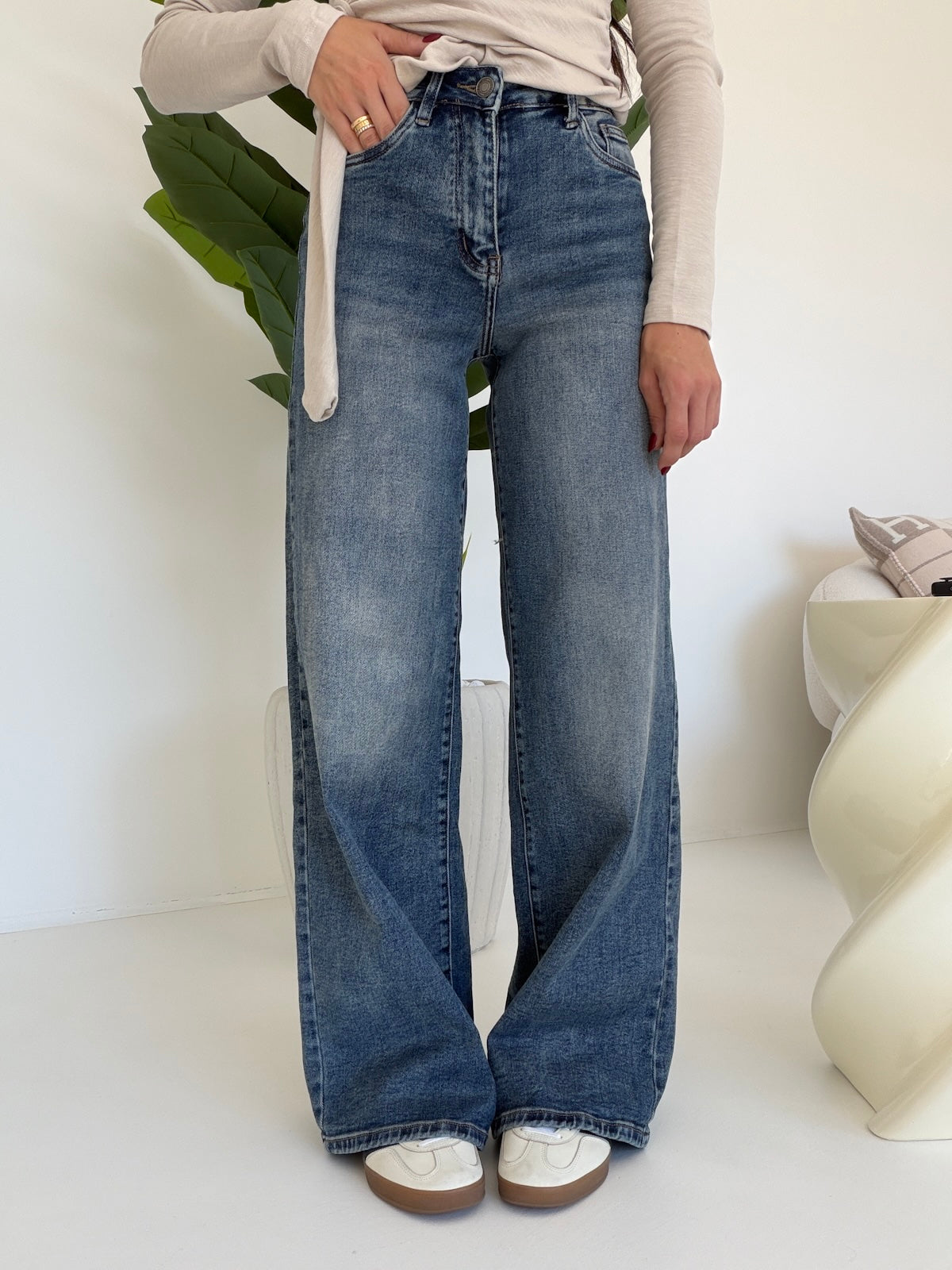 SJ1788-17-JEANS PALAZZO ARSENICO