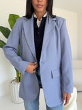 BLAZER OVERSIZE POLVERE