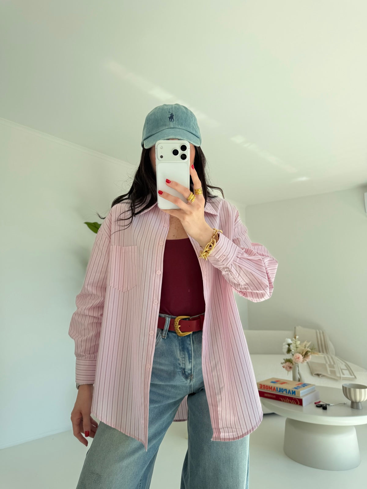 MI2612-2-JEANS BARELL +CINTURA DENIM CHIARO